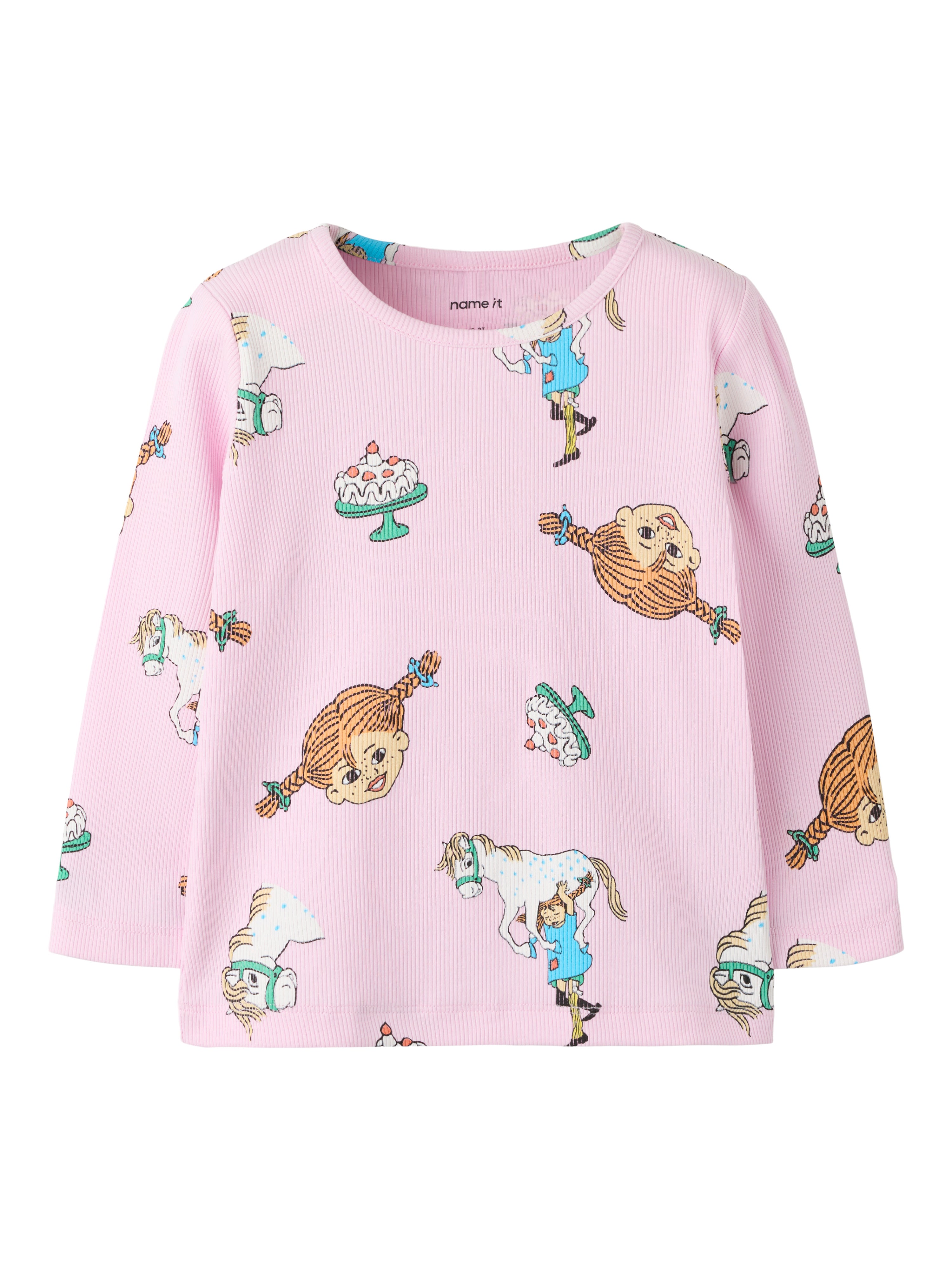 Name It Soca Pippi - Ls Top Sky - Pirouette -   Cm