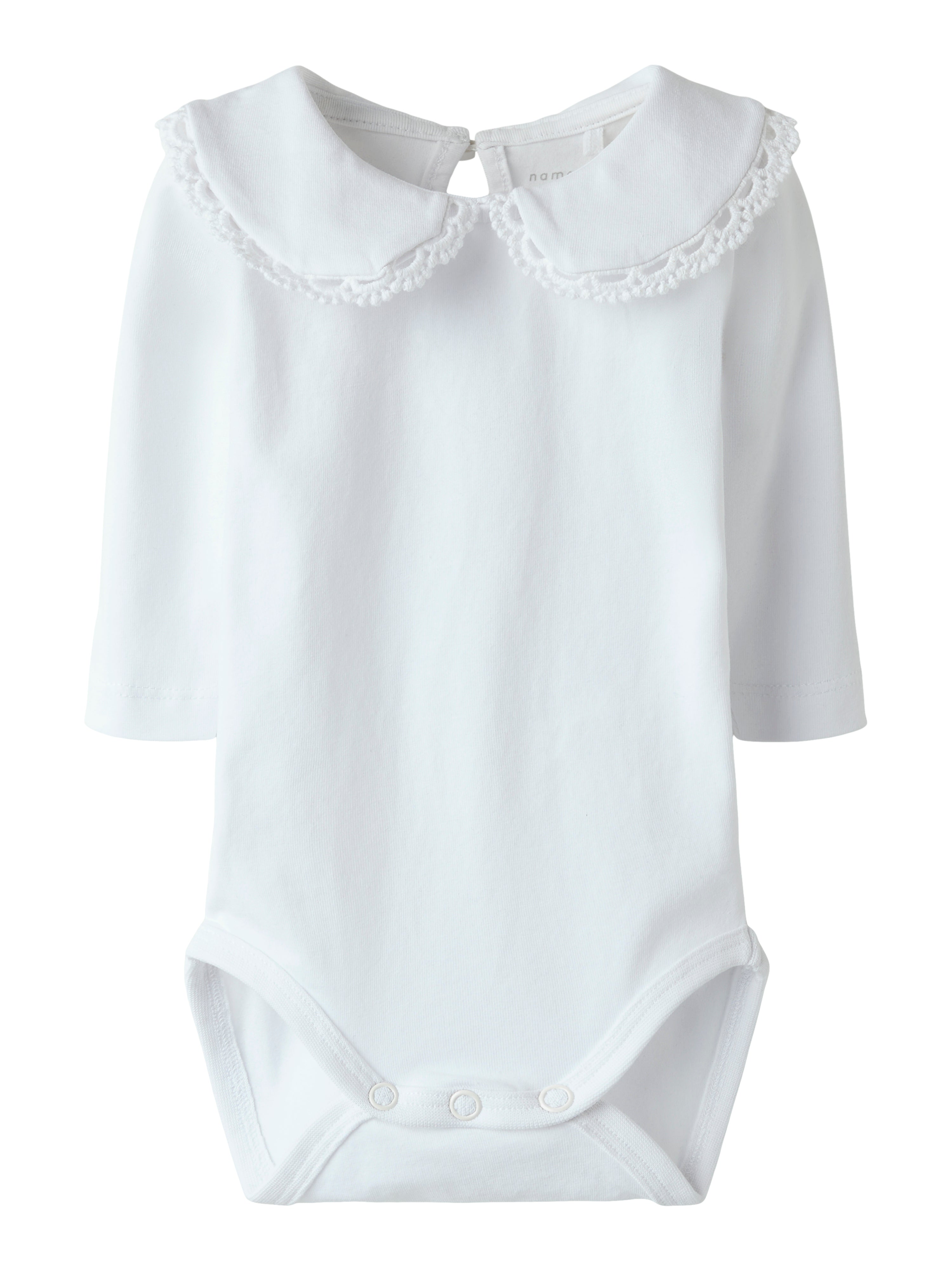 Name It Felia Body – Lys Hvid – Økologisk Kvalitet til Barn