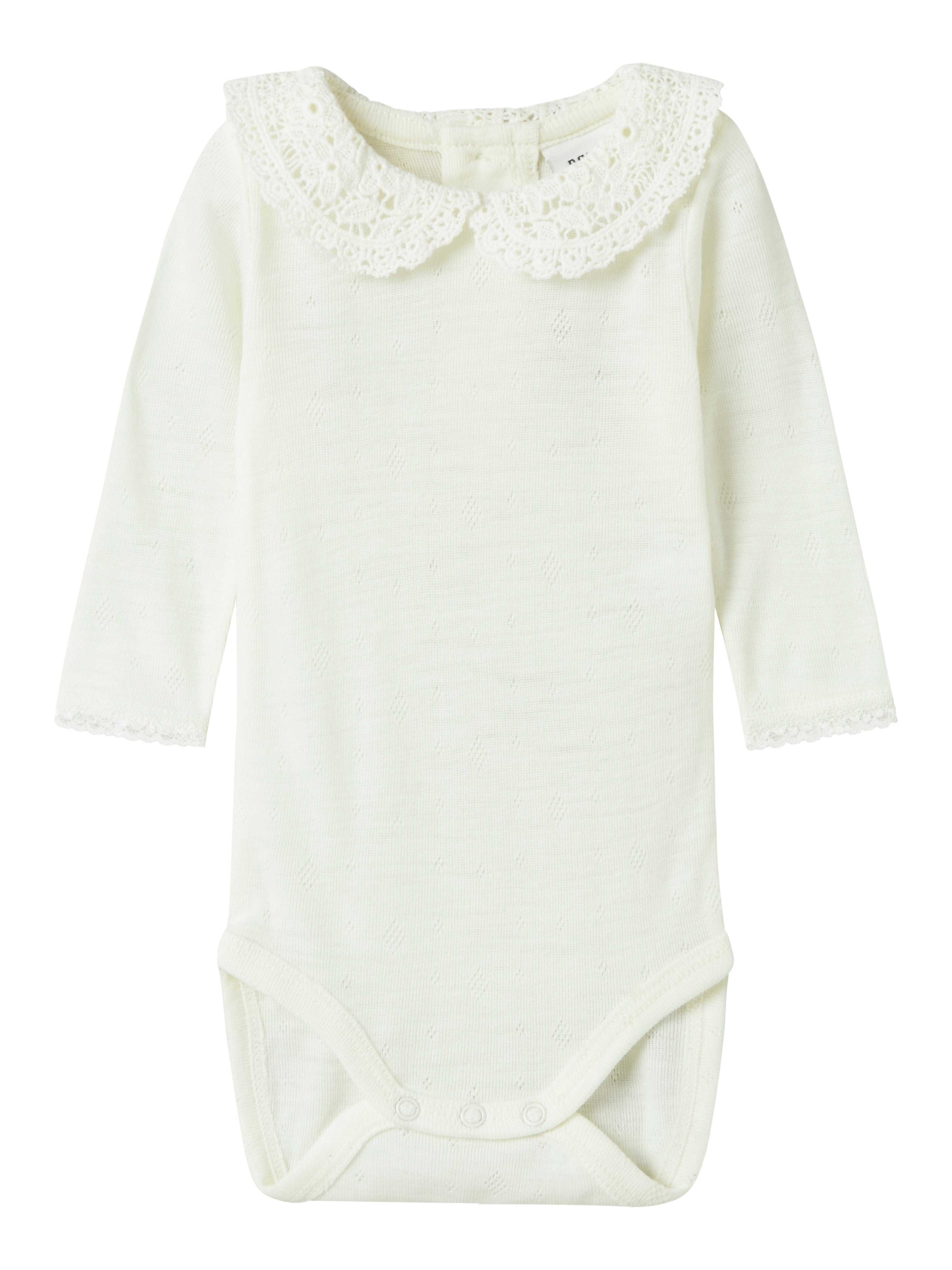 Name It Wang Uld Body – Snedhvid Elegance til Børn