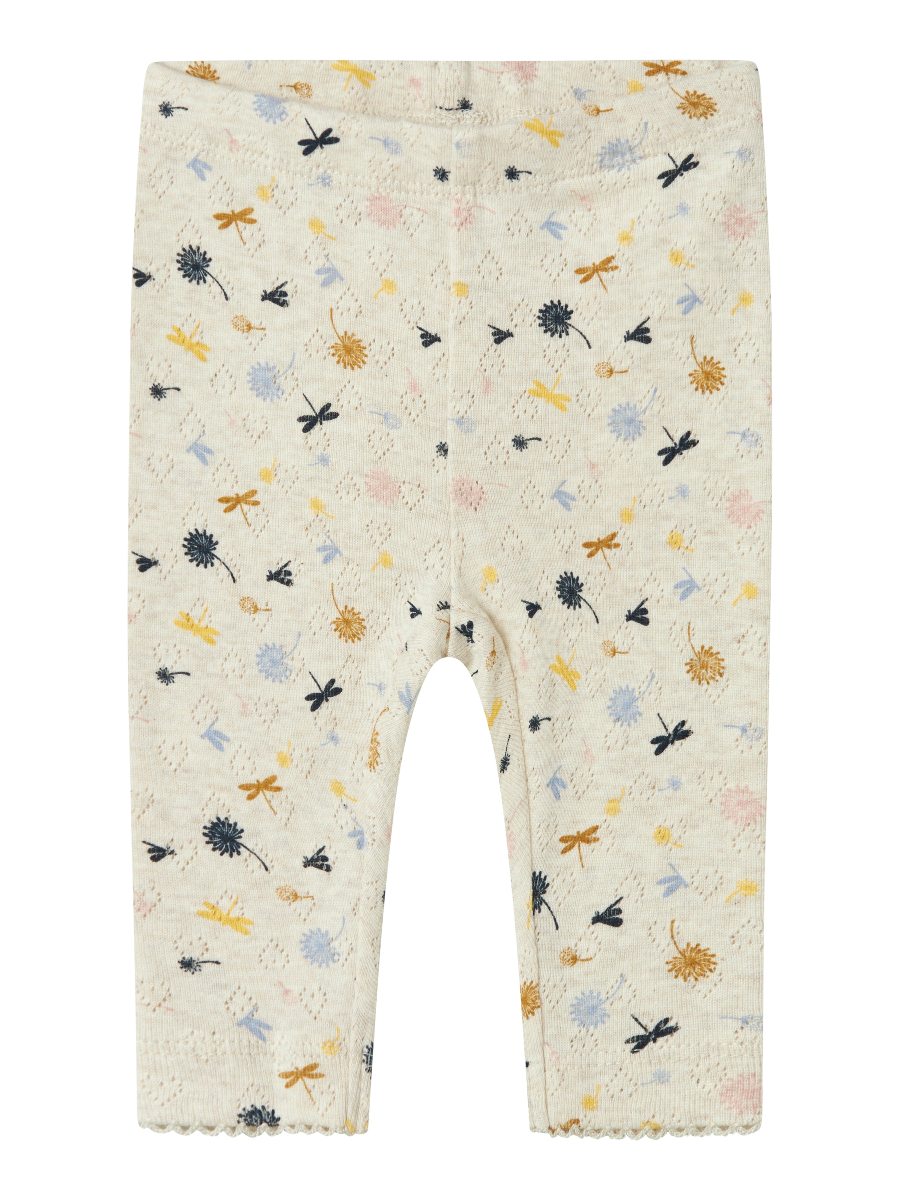 Name It Koral Leggings - Peyote Melange - Sjove og Bløde