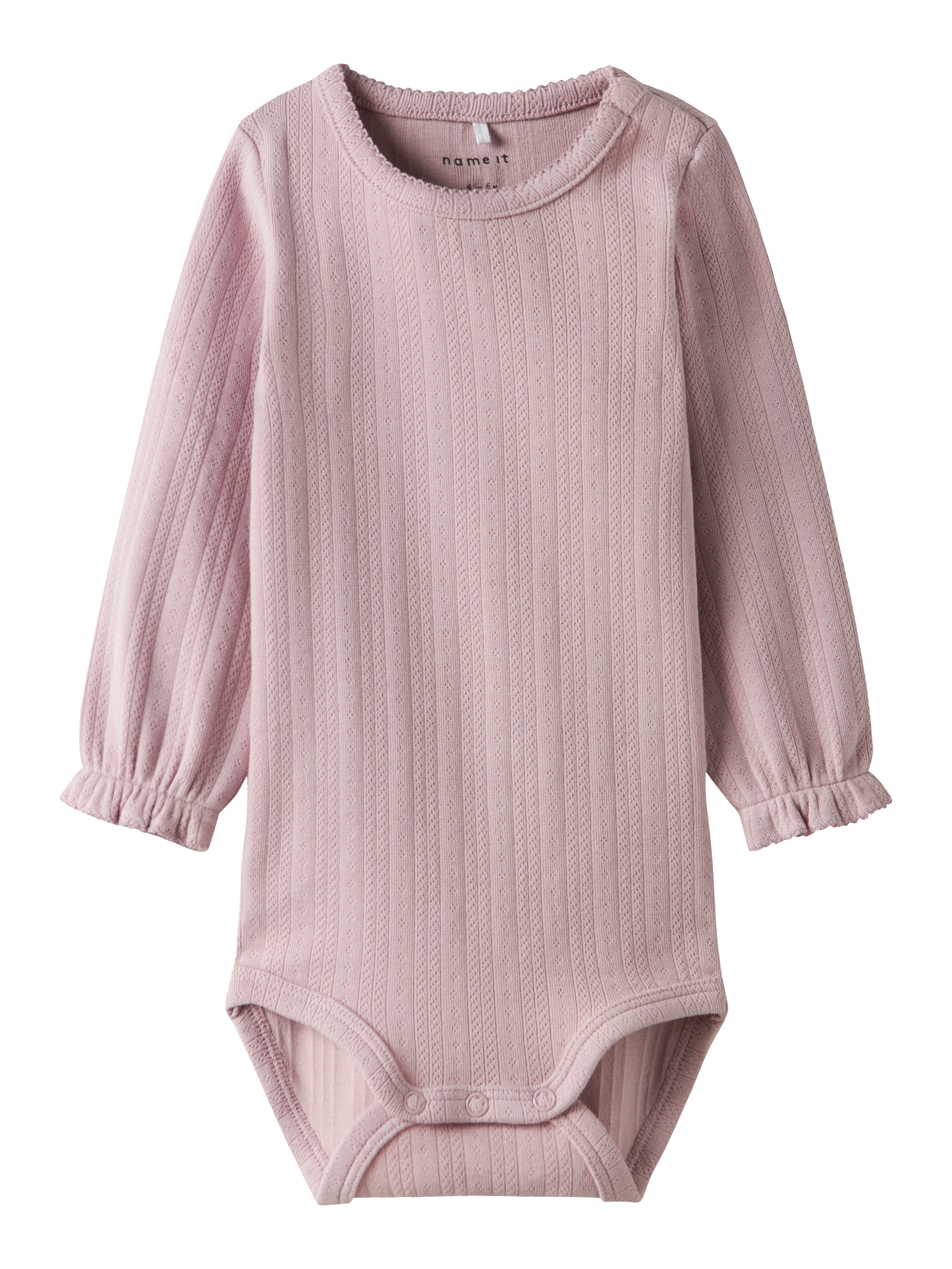 Name It Kisa Body – Burnished Lilac – Sødt babydesign