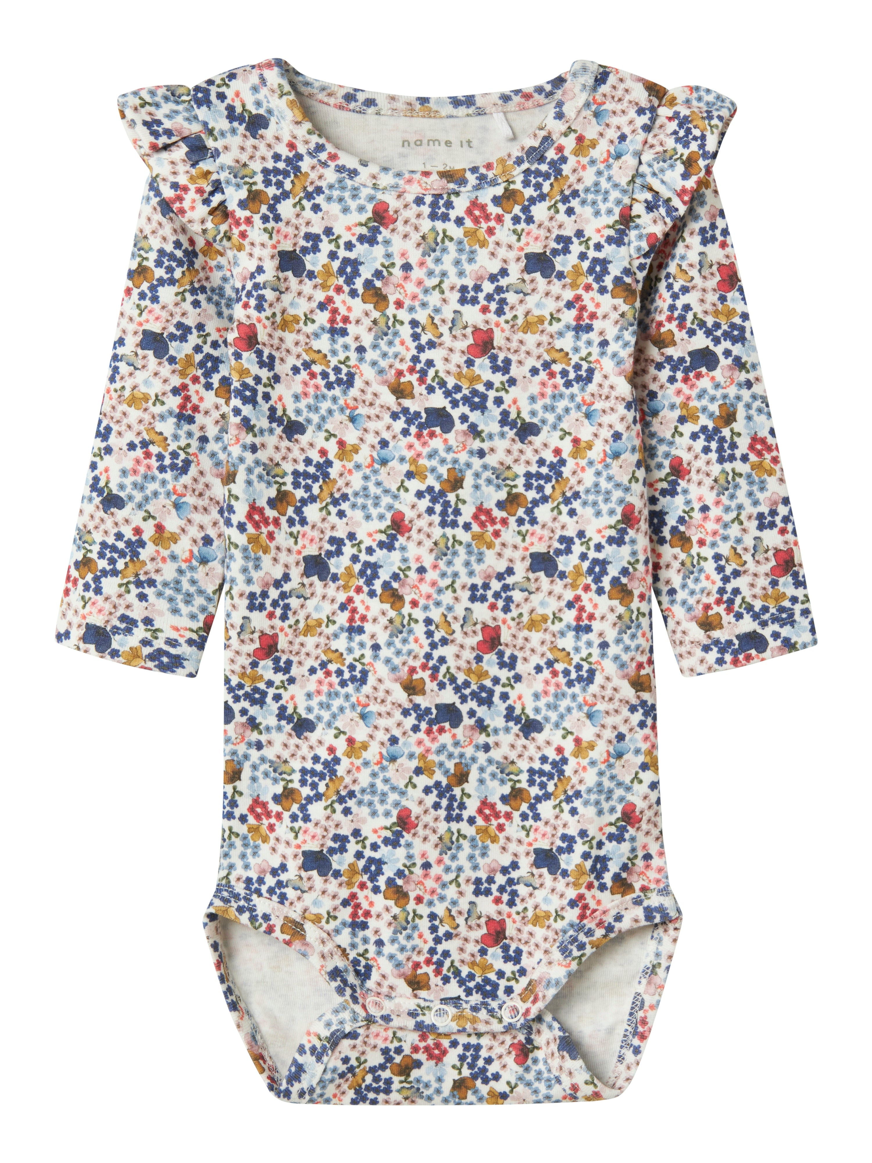 Name It Korra Body - Blomsterprint til de små børn
