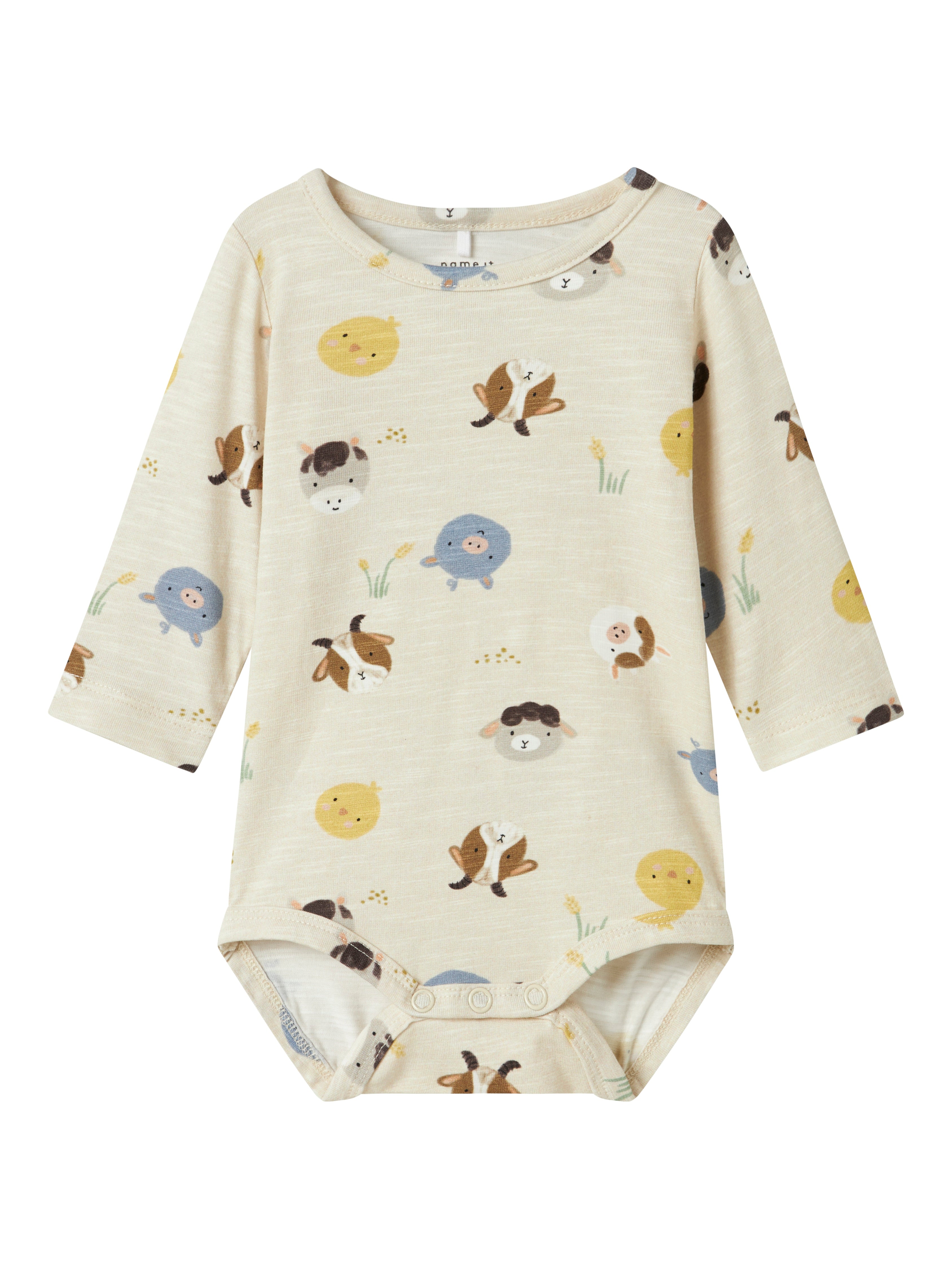 Name It Larm Body - Peyote Melange til Baby - Udsalg!