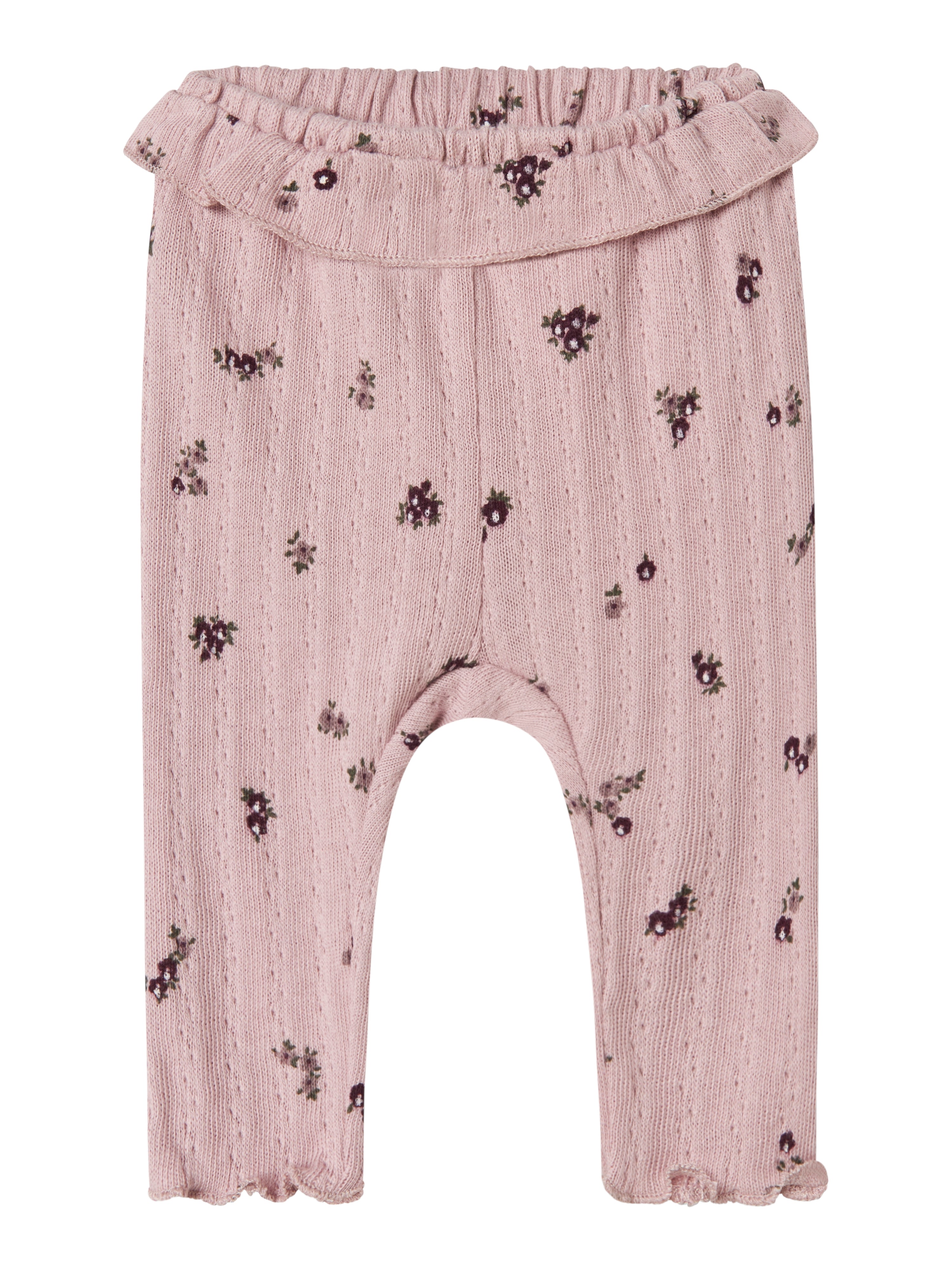 Blomsterprint Leggings i Burnished Lilac fra Name It