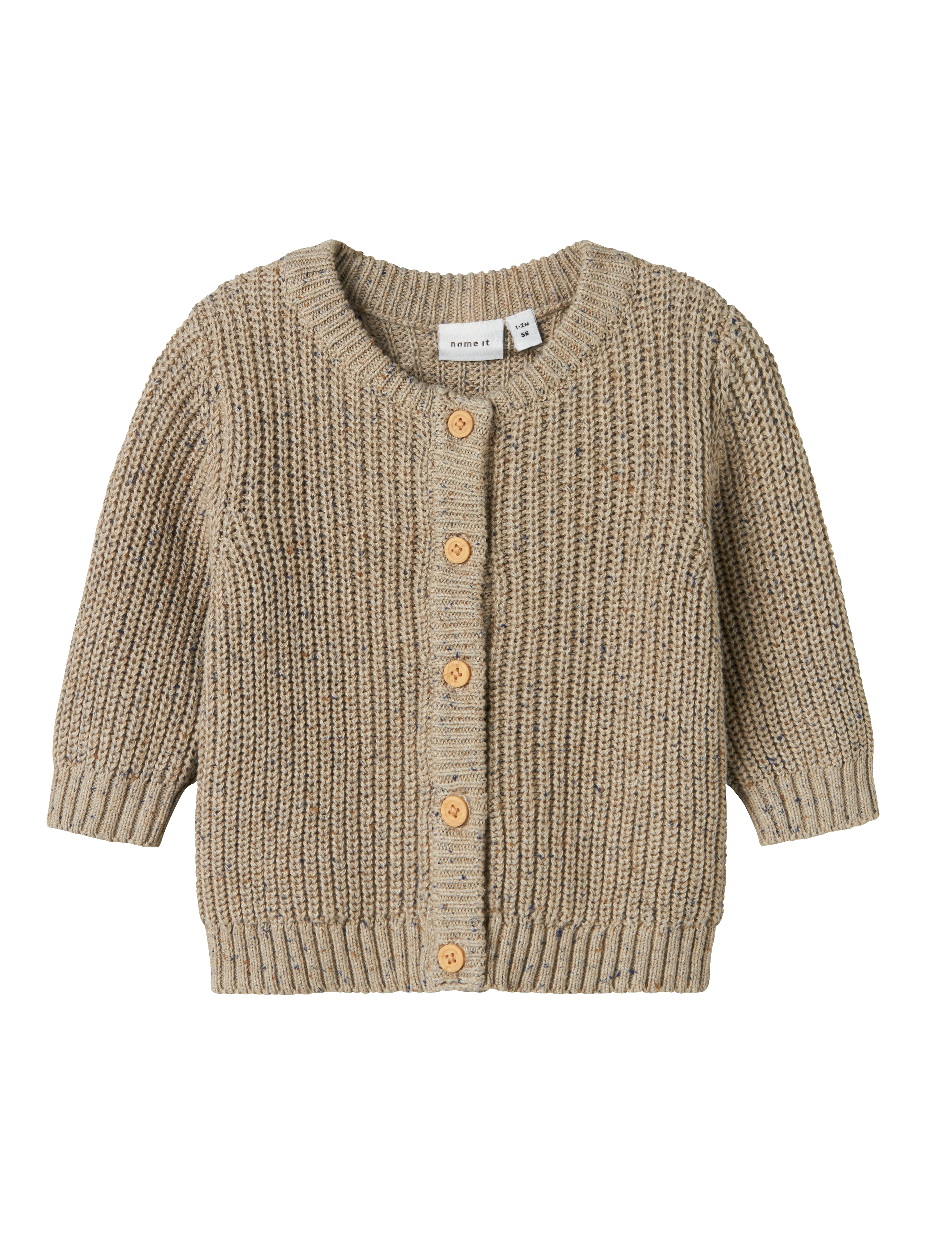 Name It Norman Strik Cardigan - Island Fossil - Udsalg!