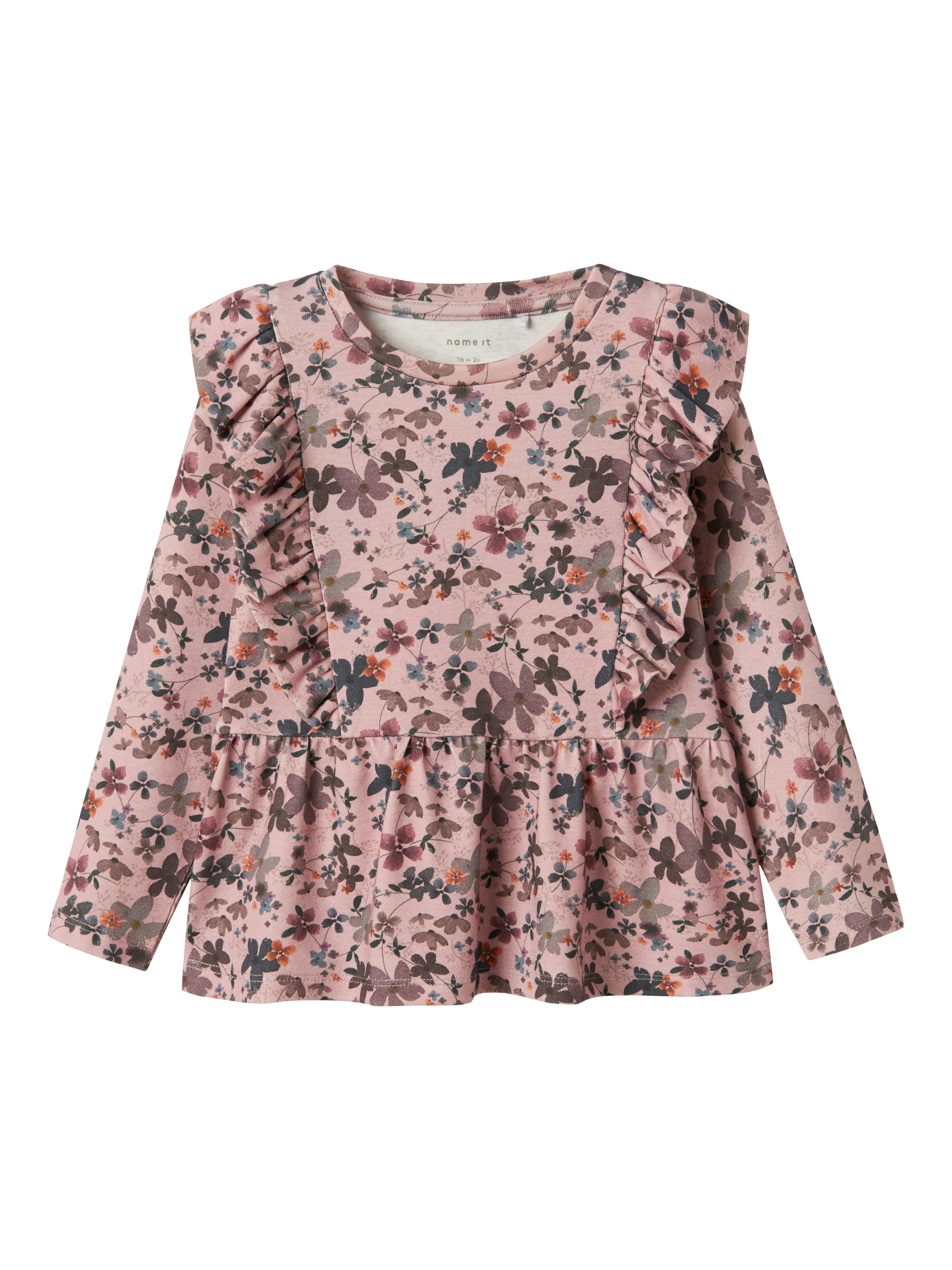 Name It Naline Bluse – Brændt Lilla til Mini Pige