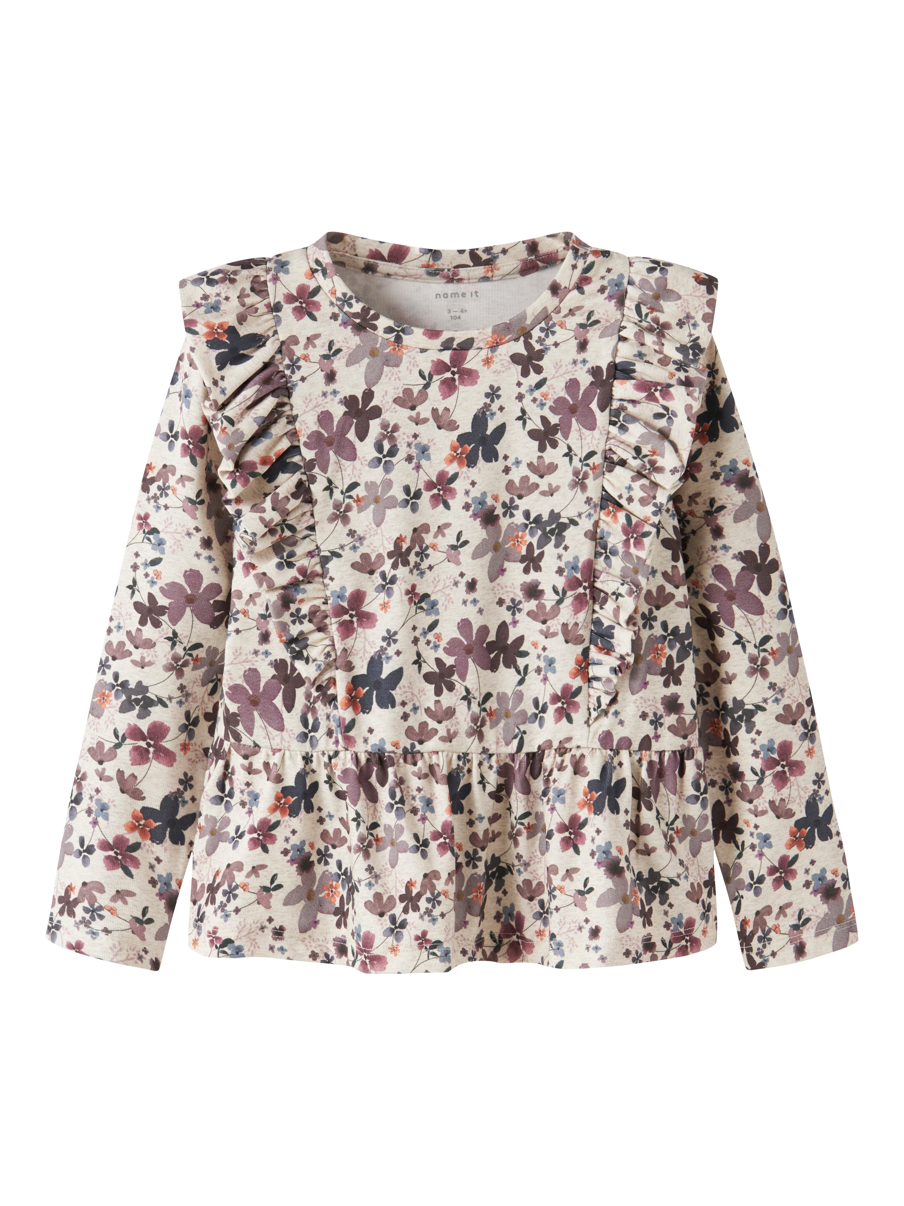 Name It Naline Bluse - Peyote Melange til Mini Piger