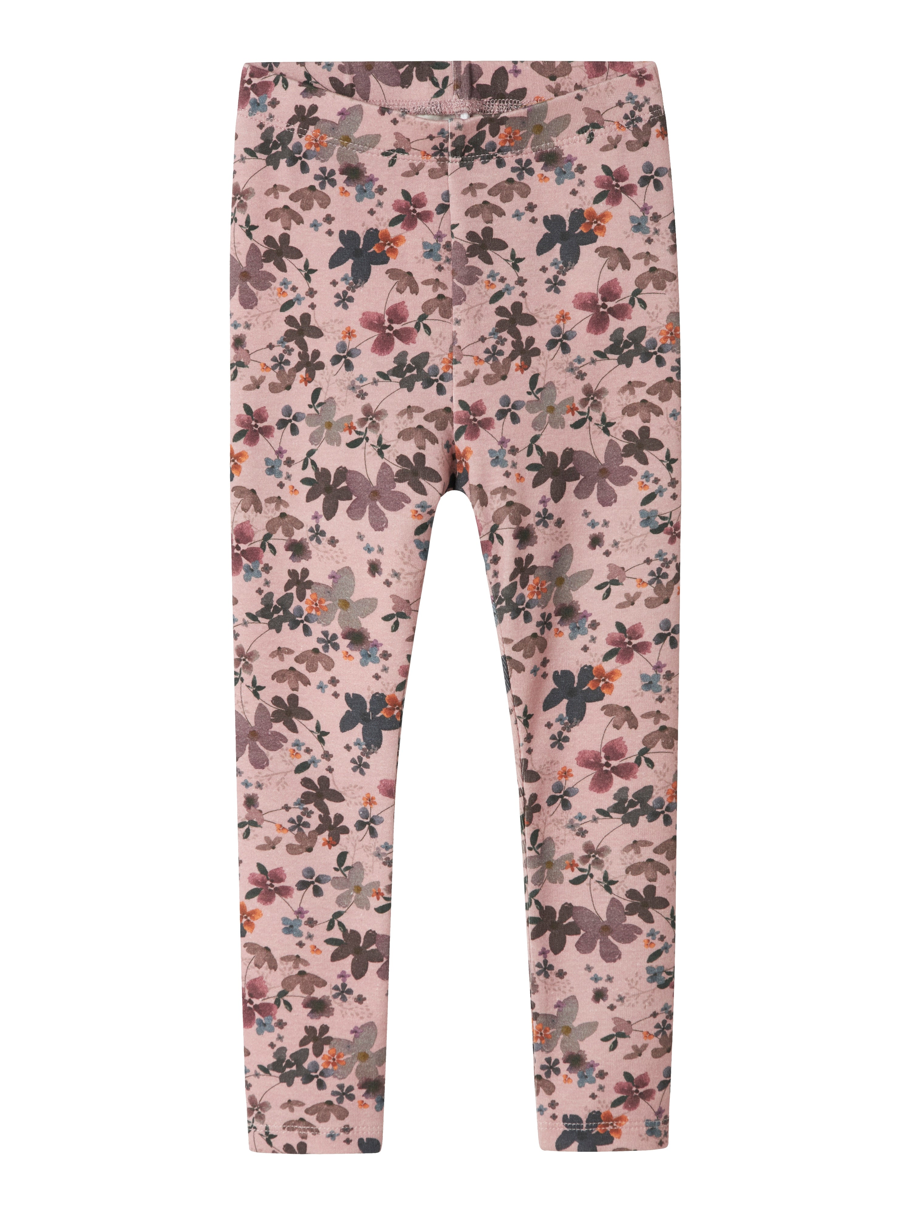 Name It Naline Leggings - Blomsterprint i Burnished Lilac