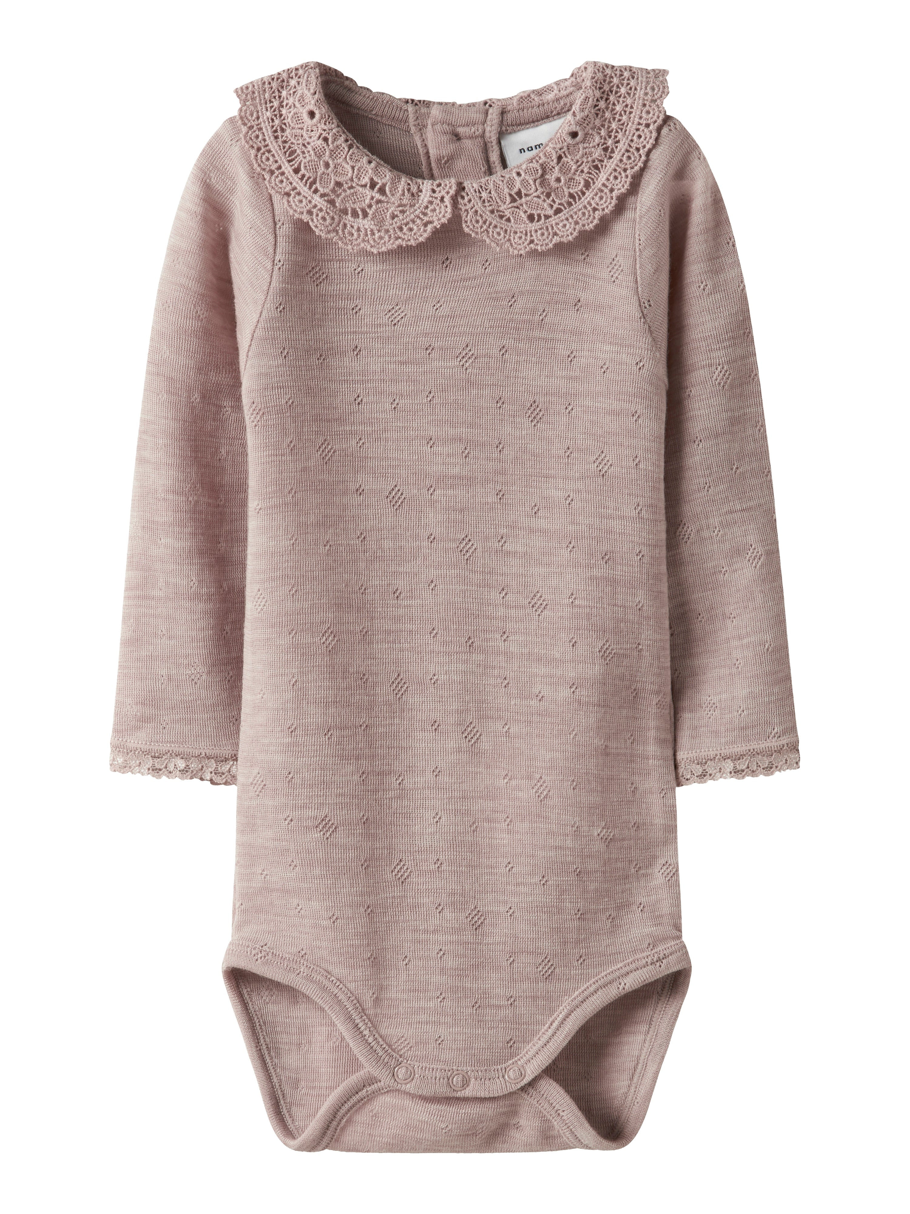 Name It Wang Uld Body – Elegant Grå til Børn, Tilbud!