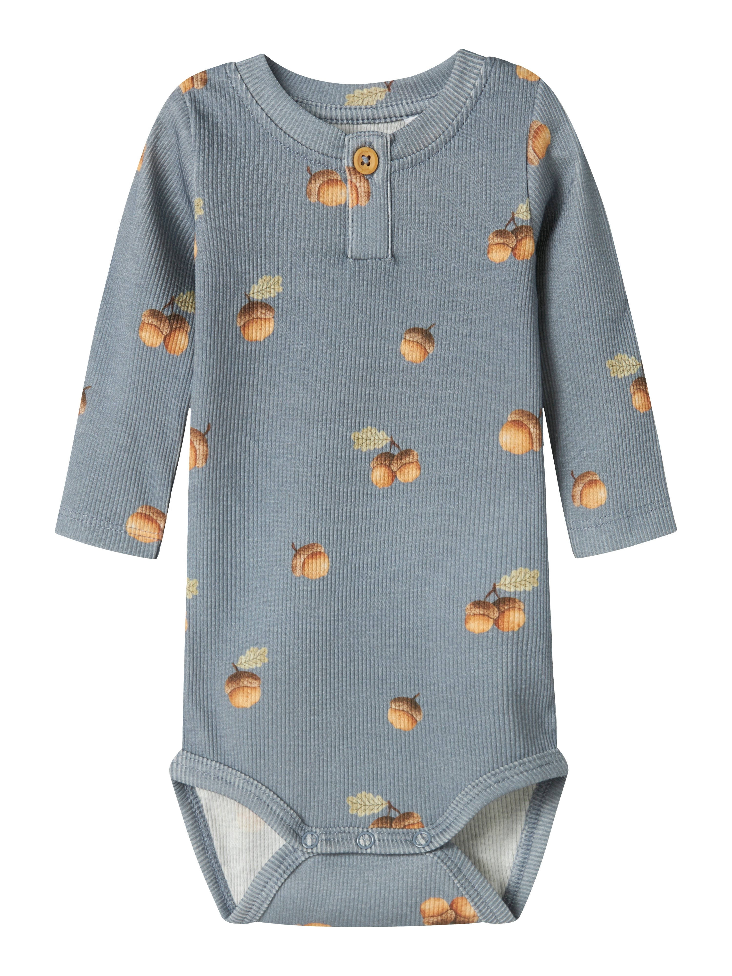Name It Olyan Body med Agernprint i Blid Farve