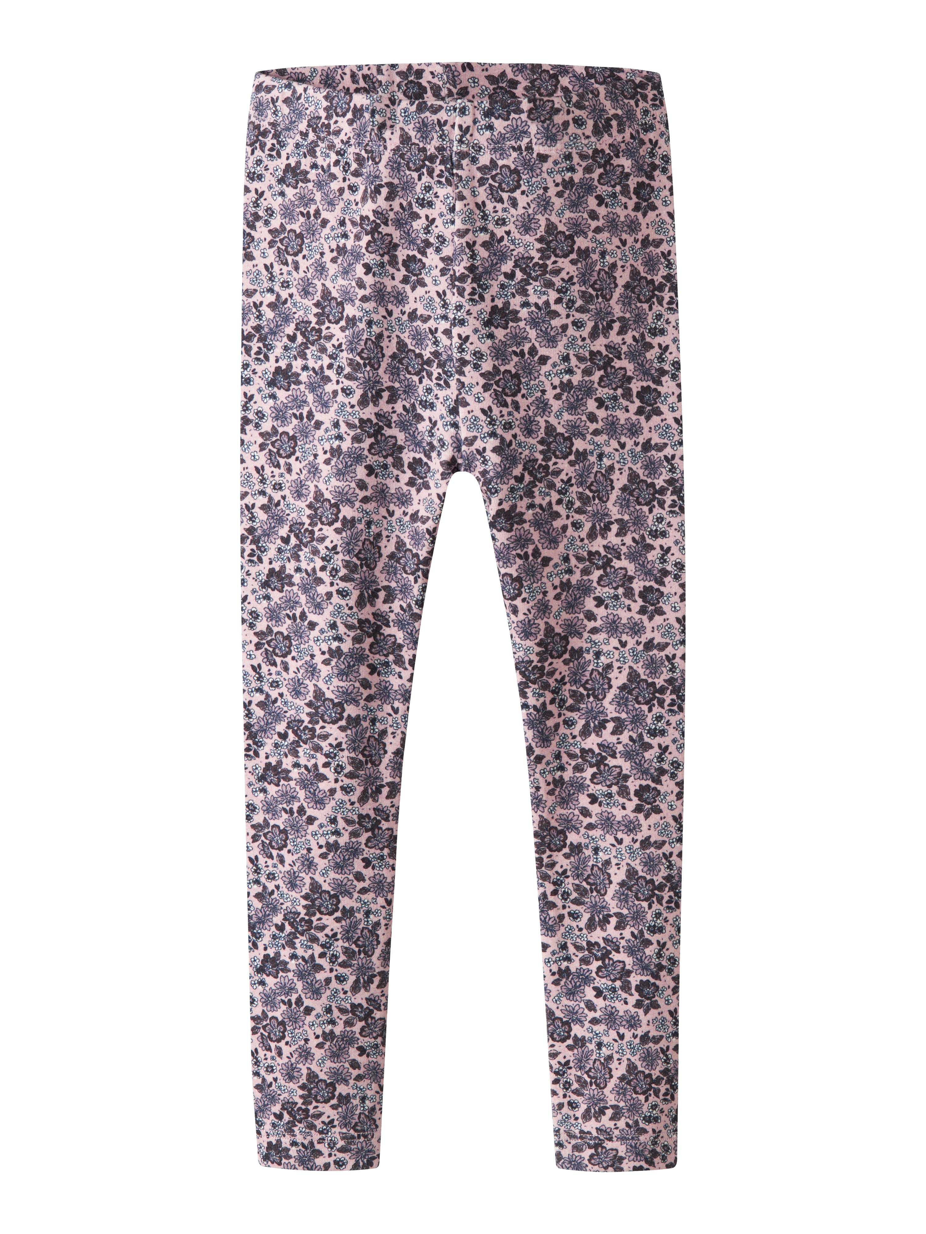 Name It Oalia Leggings – Blomsterprint i Burnished Lilac