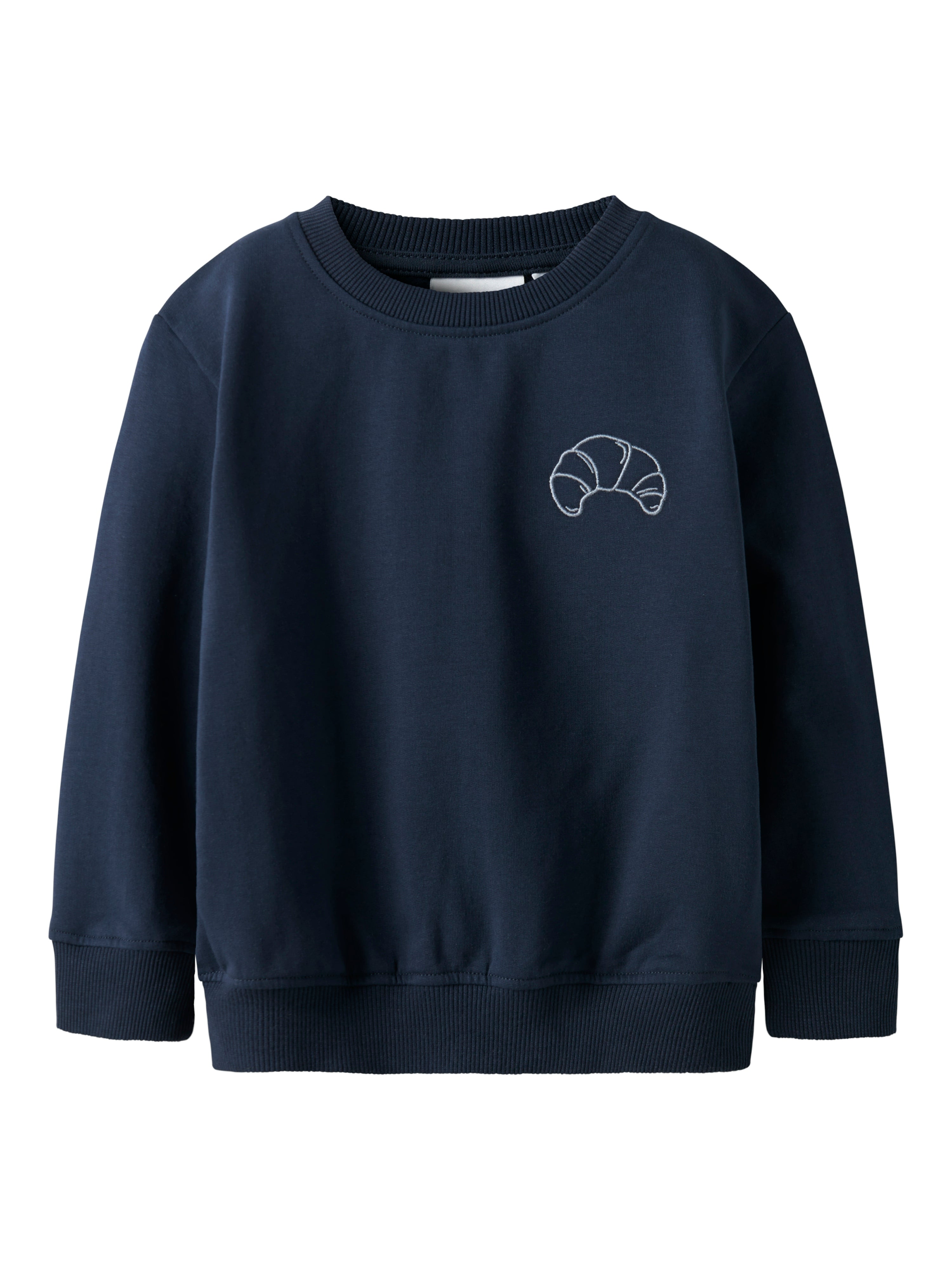 Name It Rico Sweatshirt – Navy Blazer med Croissant Print