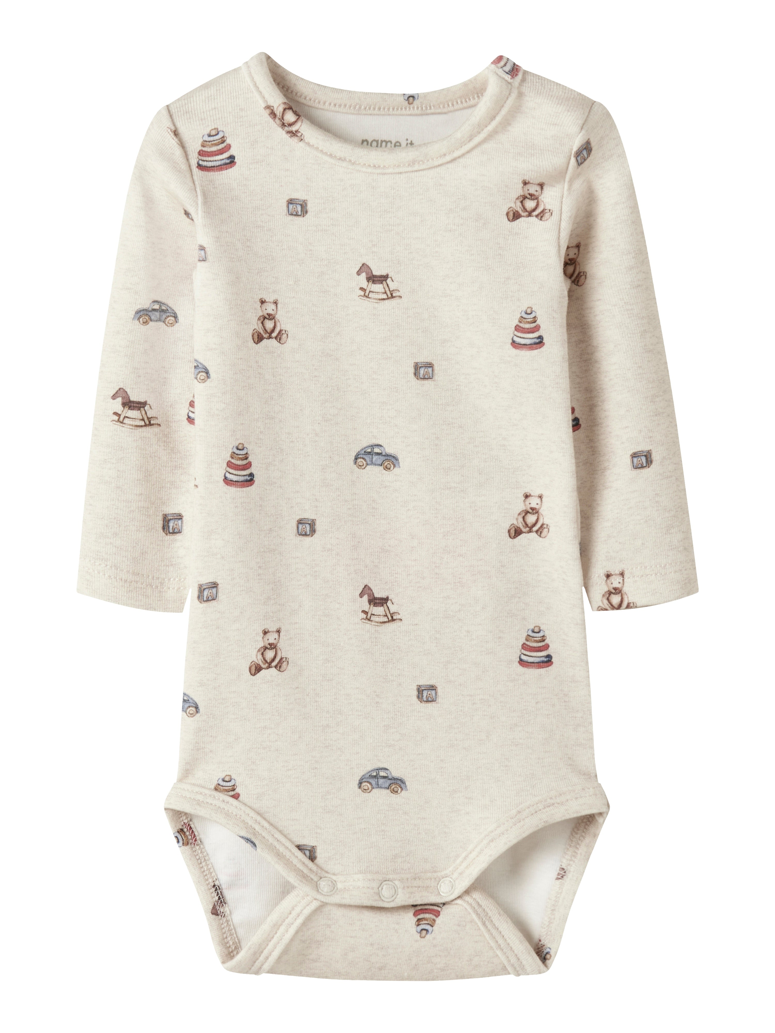 Name It Ritoy Body - Peyote Melange - Sødt legetøj print