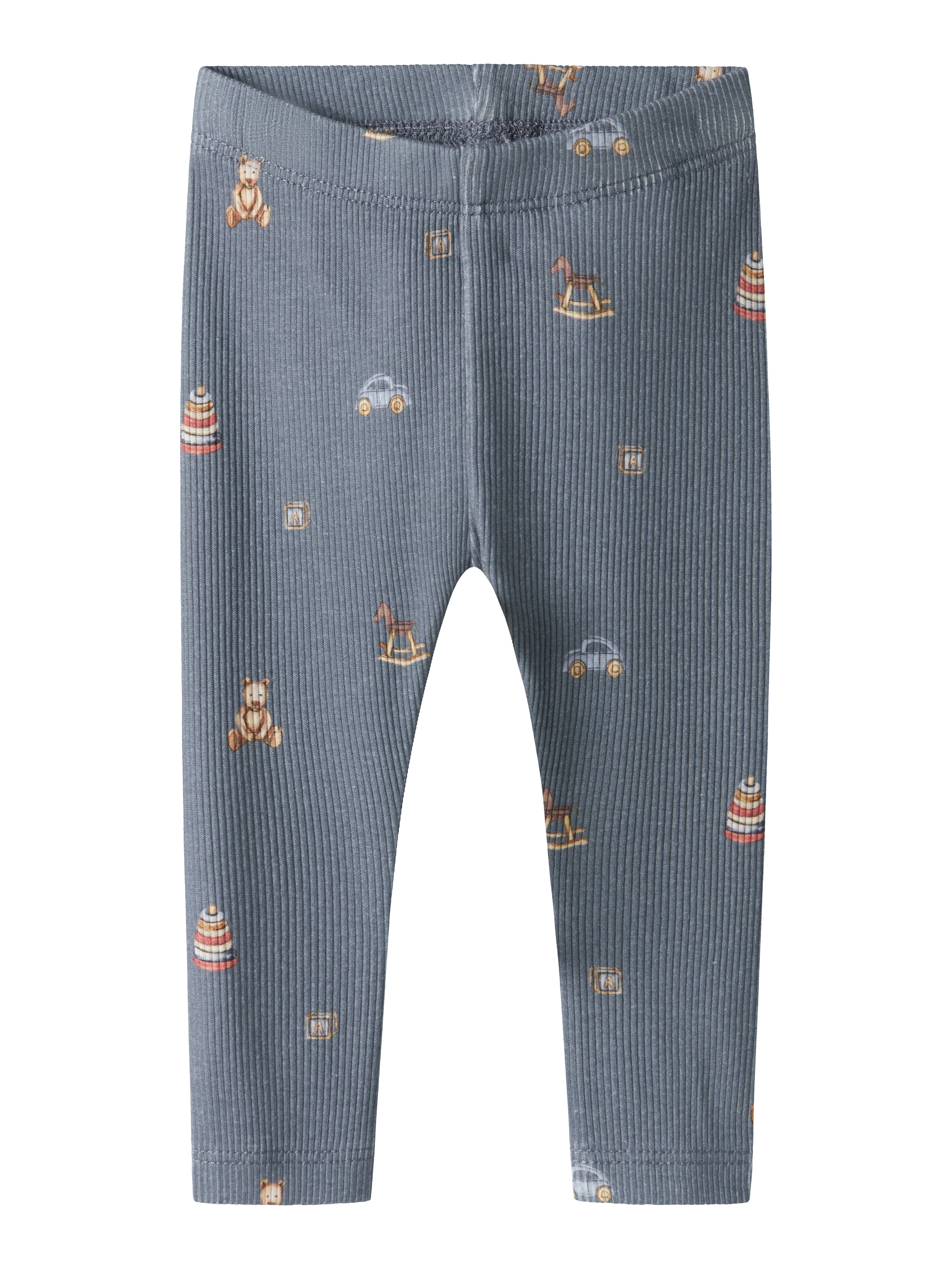 Name It Ritoy Leggings – Flint Stone – Økologisk Kvalitet