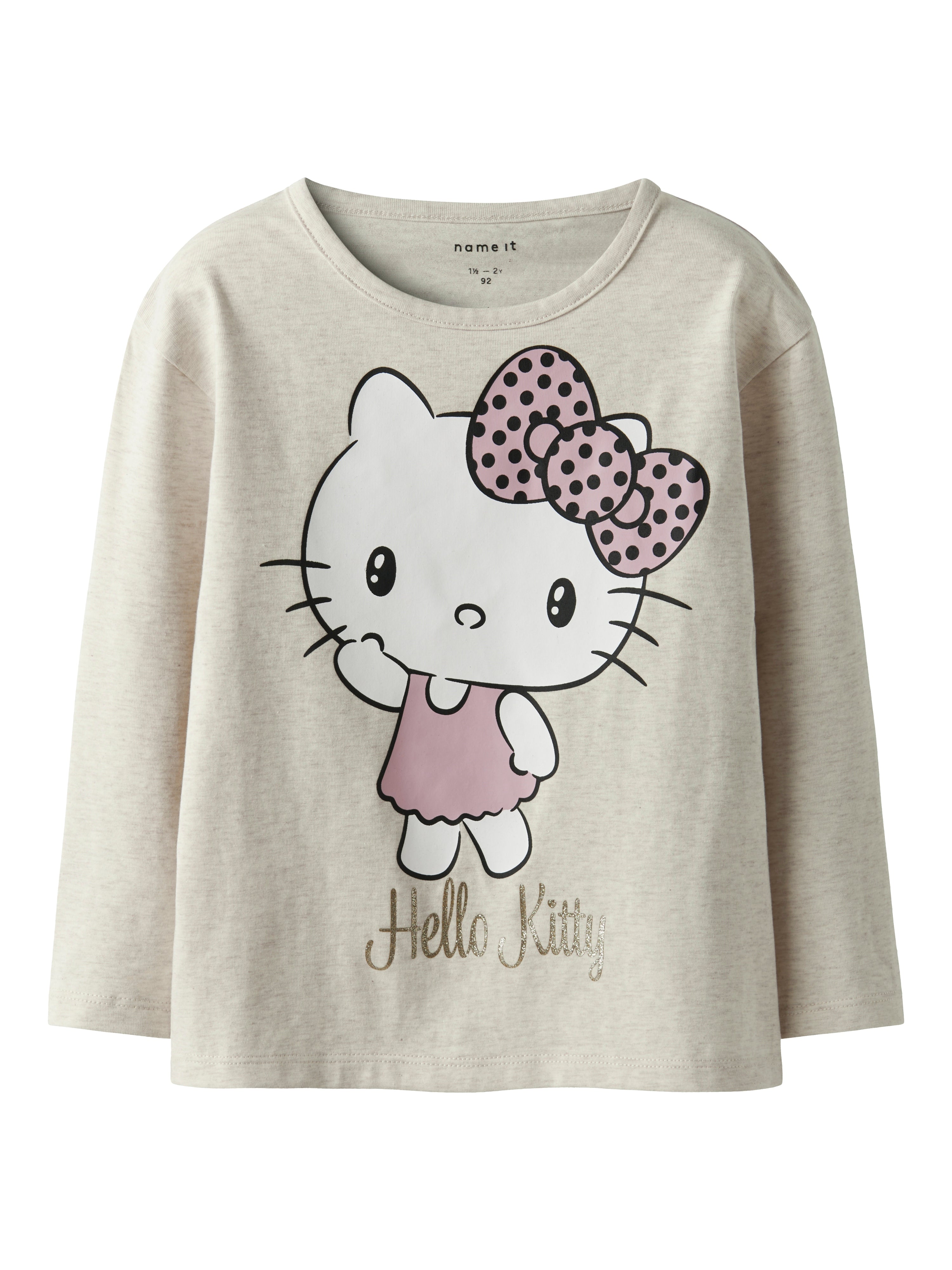 Hello Kitty Bluse - Peyote Melange - Fantastisk Tilbud!