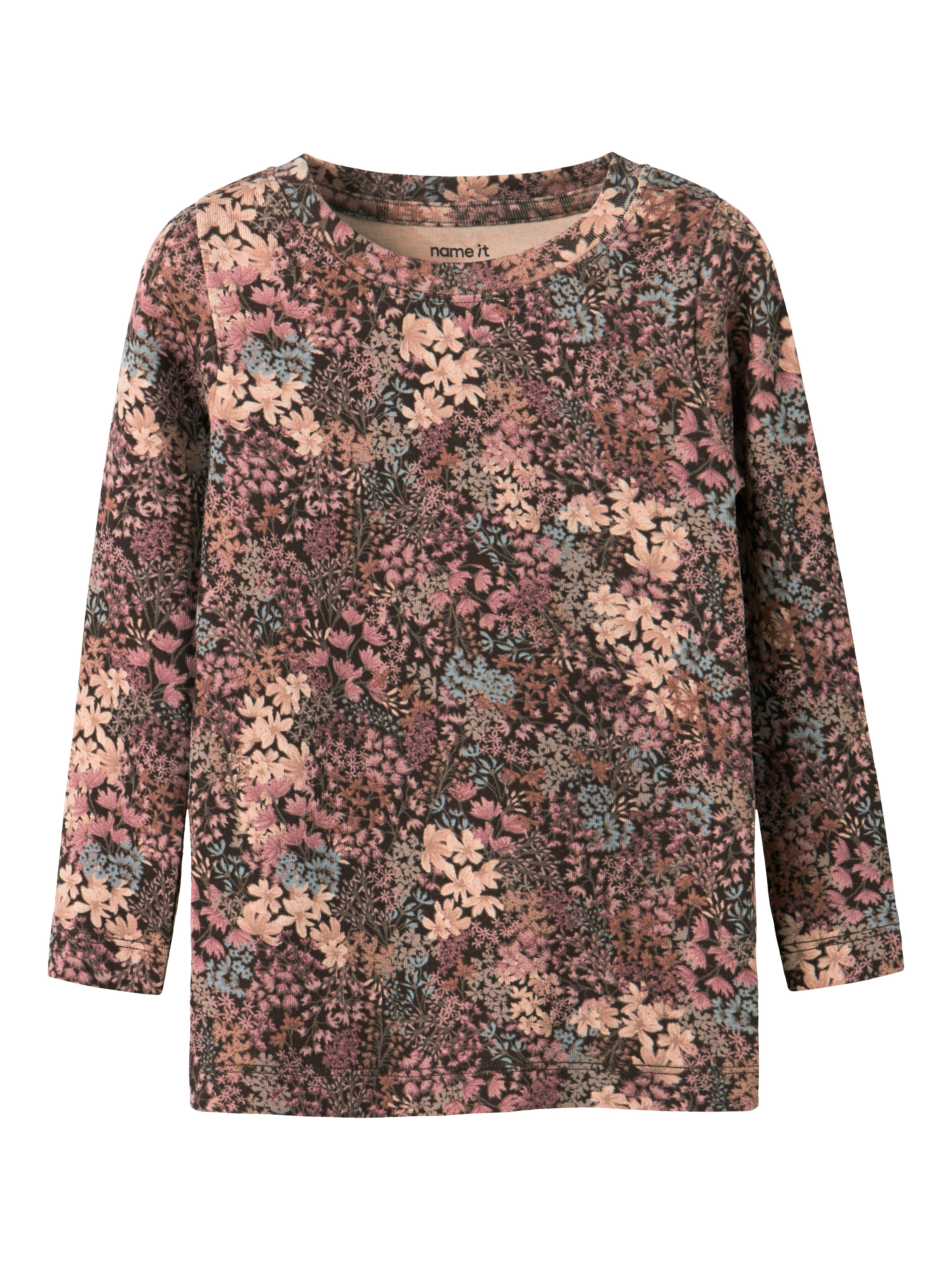 Name It Resa Bluse – Chokoladebrun – Efterårsudsalg