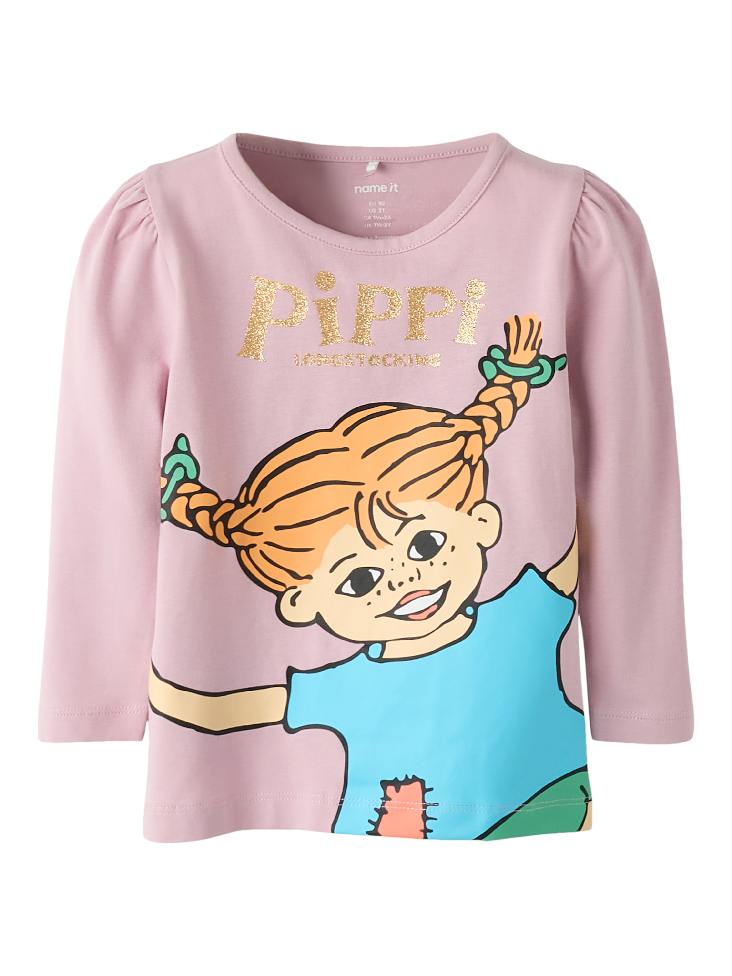 Name It Solma Pippi Langstrømpe Bluse – Sød og Legende