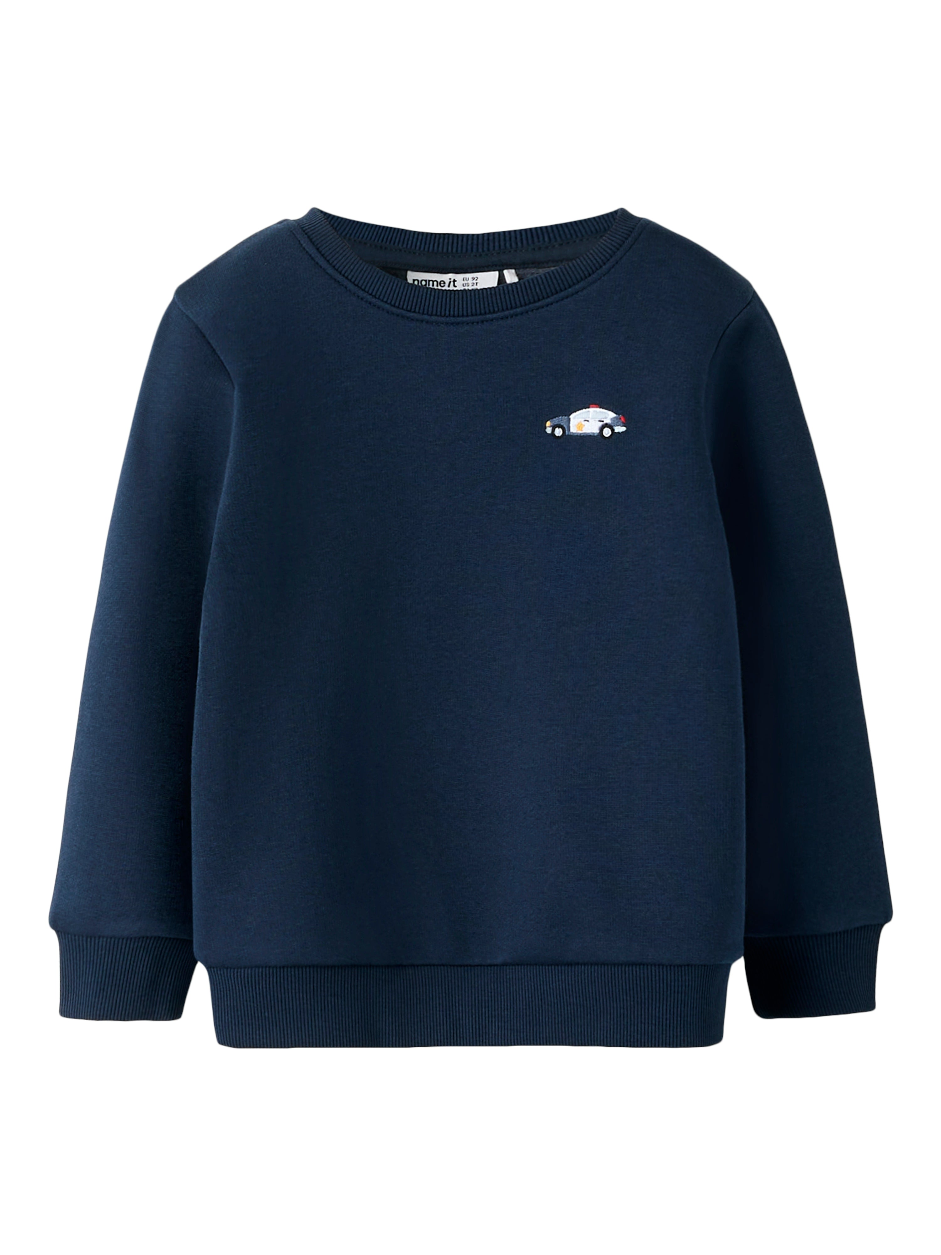 Name It Opa Sweatshirt – Navy Blazer med Politibil