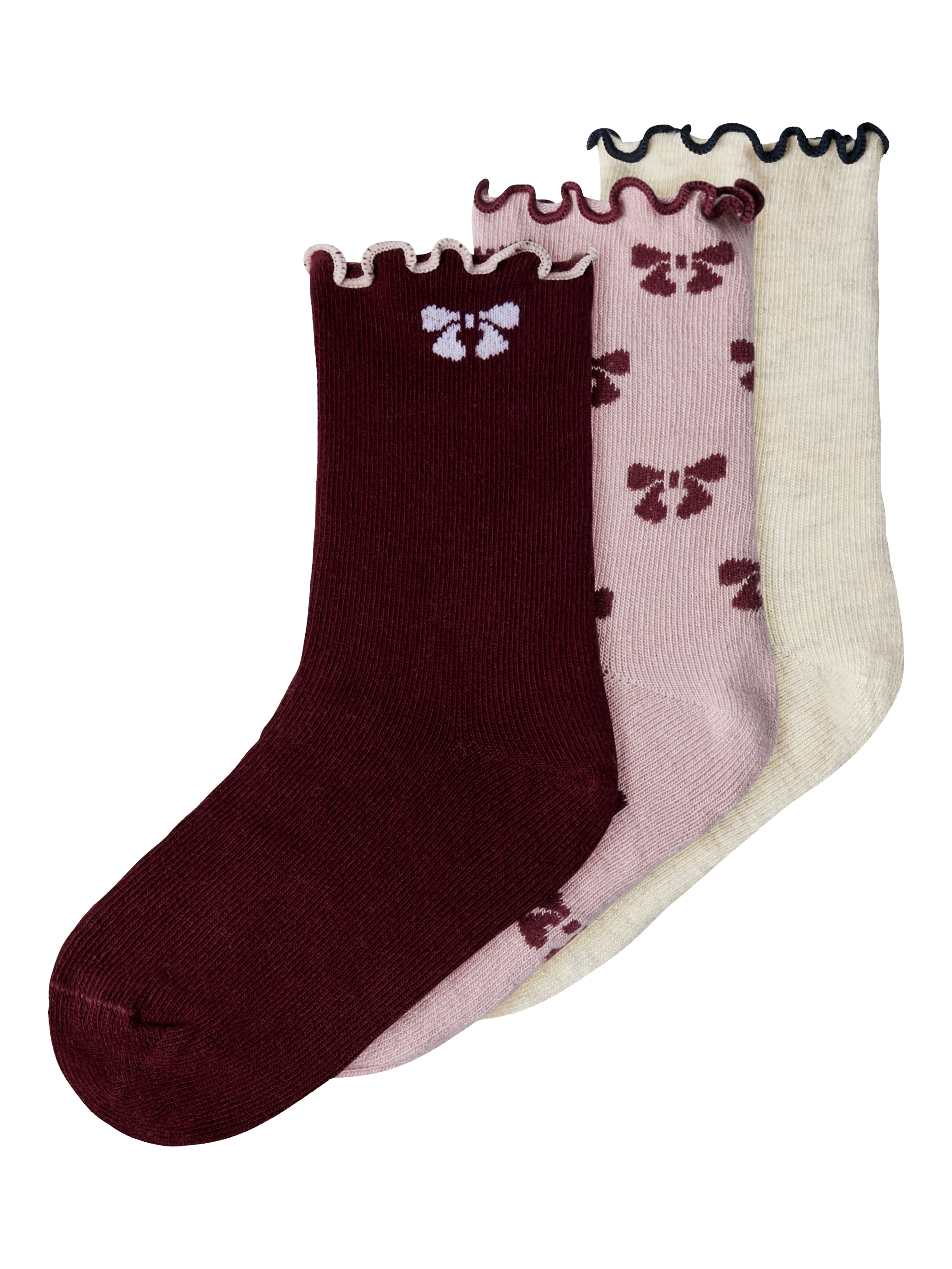 Name It Silke 3-pak Strømper - Tilbud på Keepsake Lilac