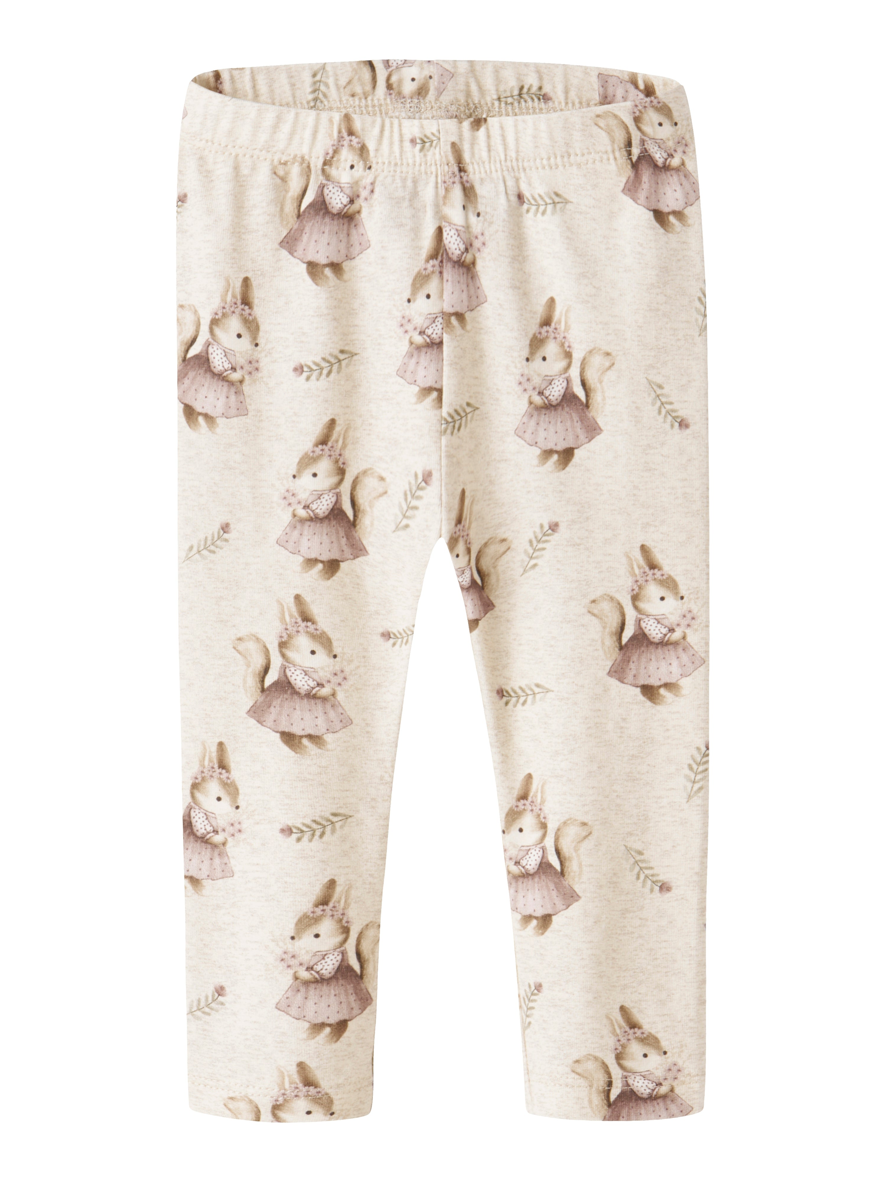 Name It Shelly Leggings – Peyote Melange med Egern