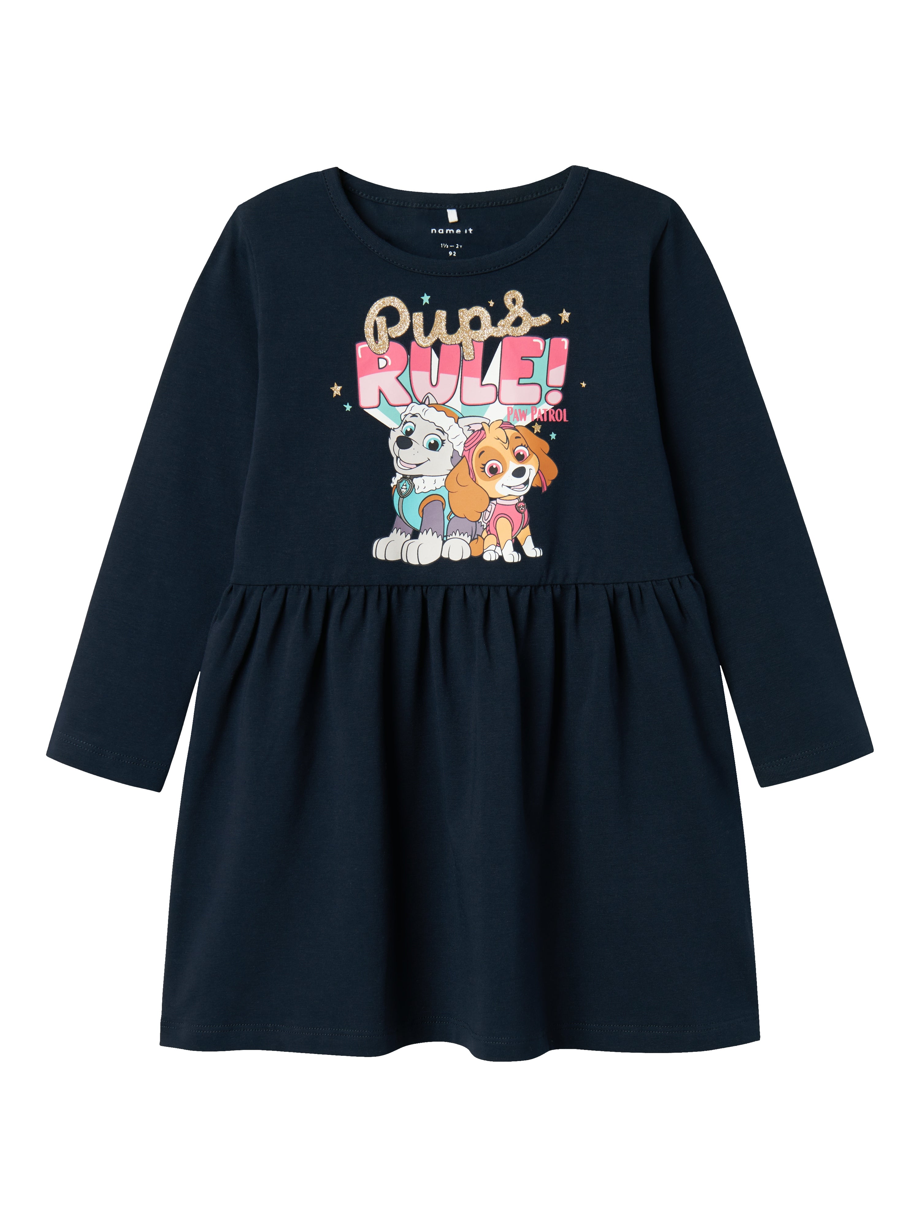 Paw Patrol Kjole i Mørk Safir med Glimmer – Fantastisk Tilbud!