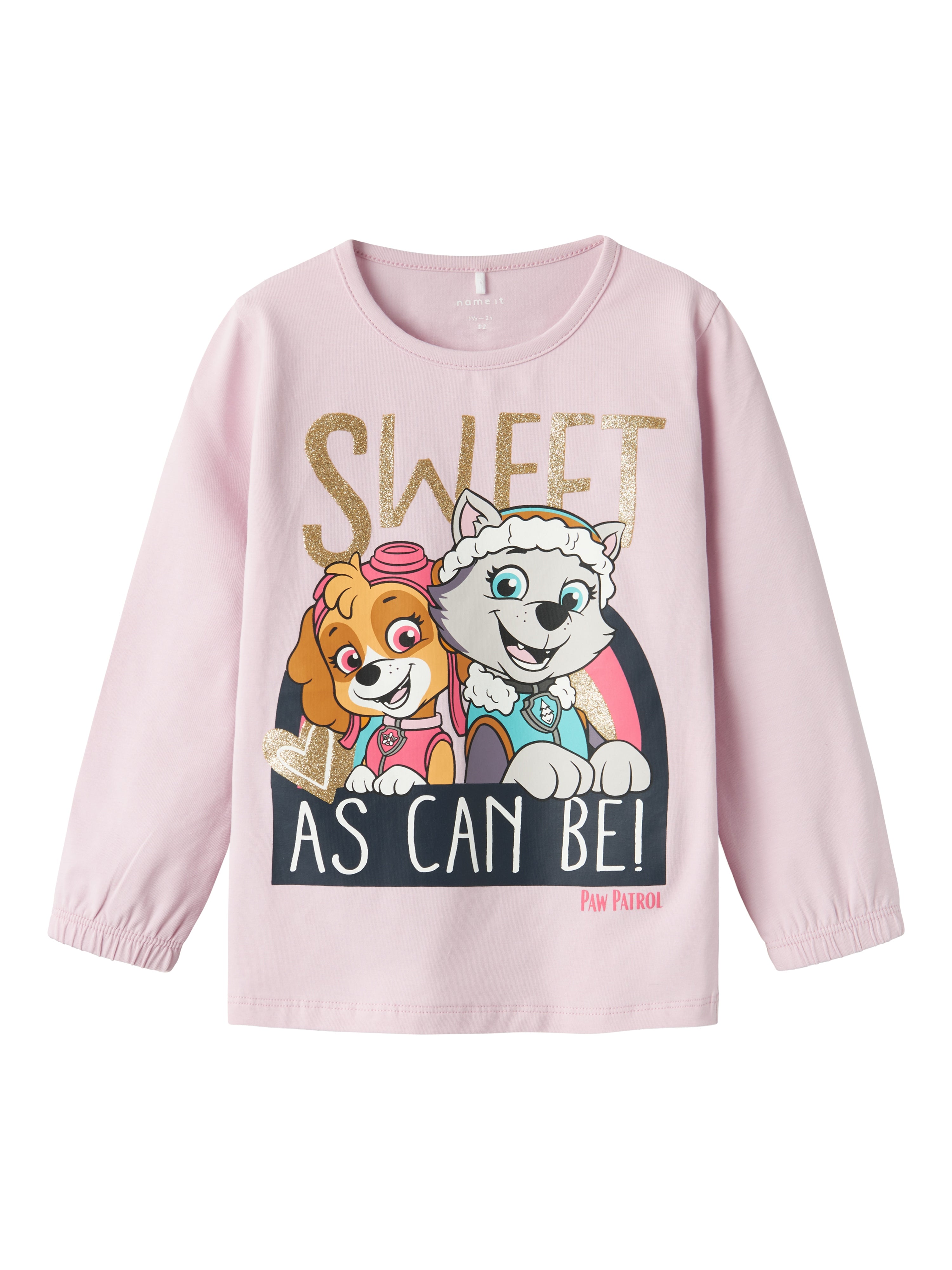 Paw Patrol Bluse med Glitrende Print – Perfekt til Leg!