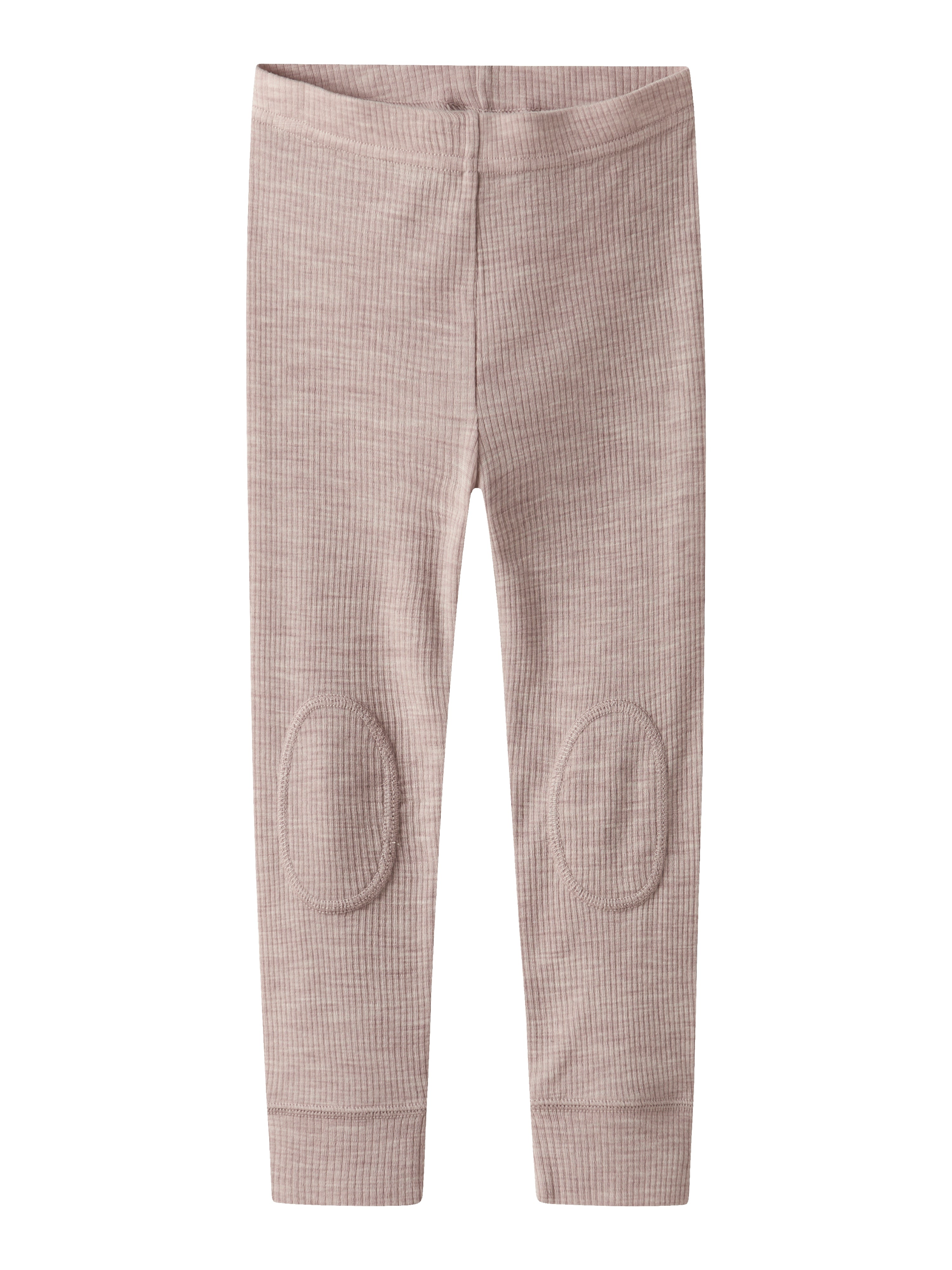 Name It Uld Rib Leggings – Komfortabel i Skyggegrå