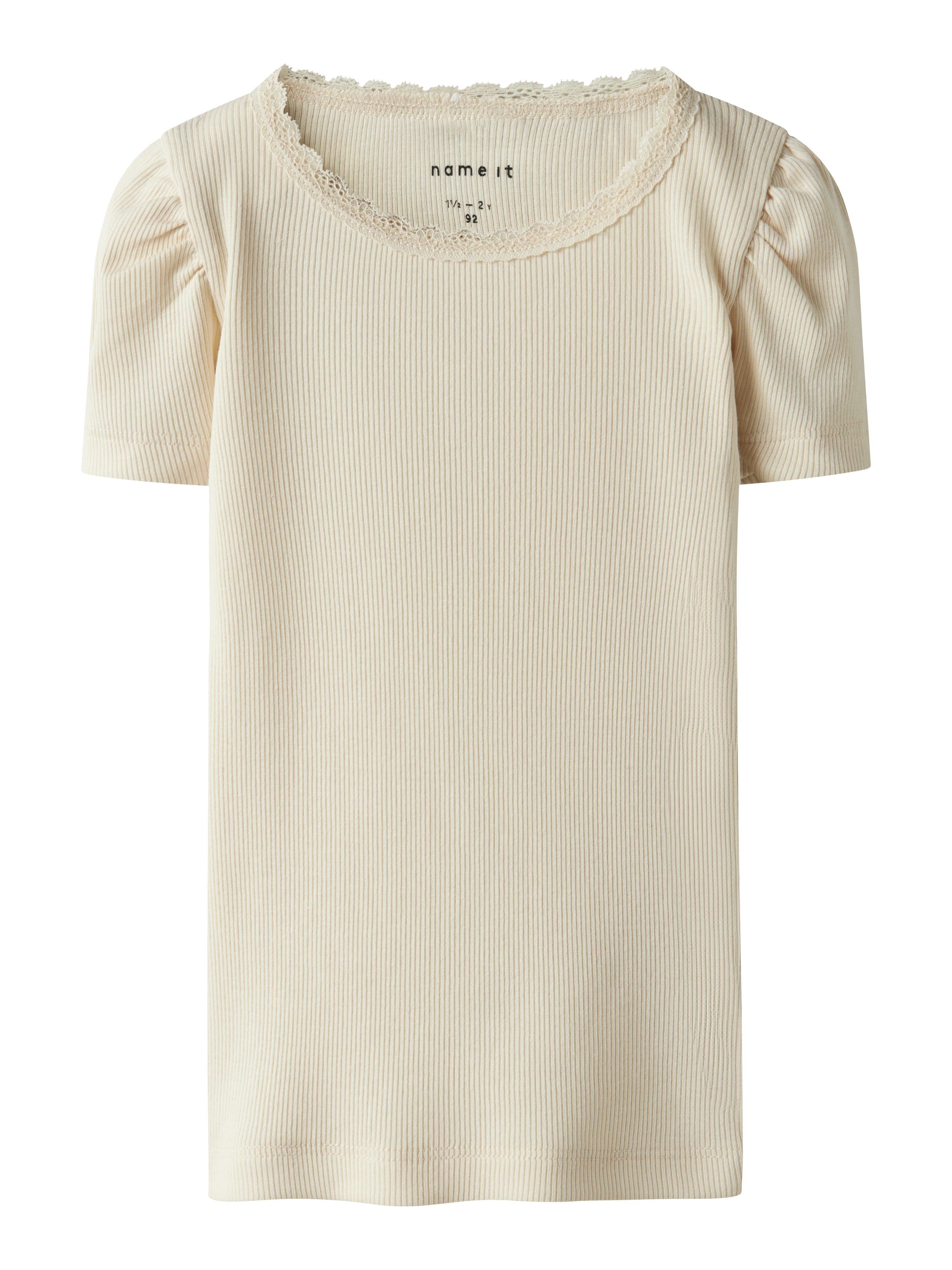 Name It Kab T-shirt med Blonde - Elegant Sommerstil