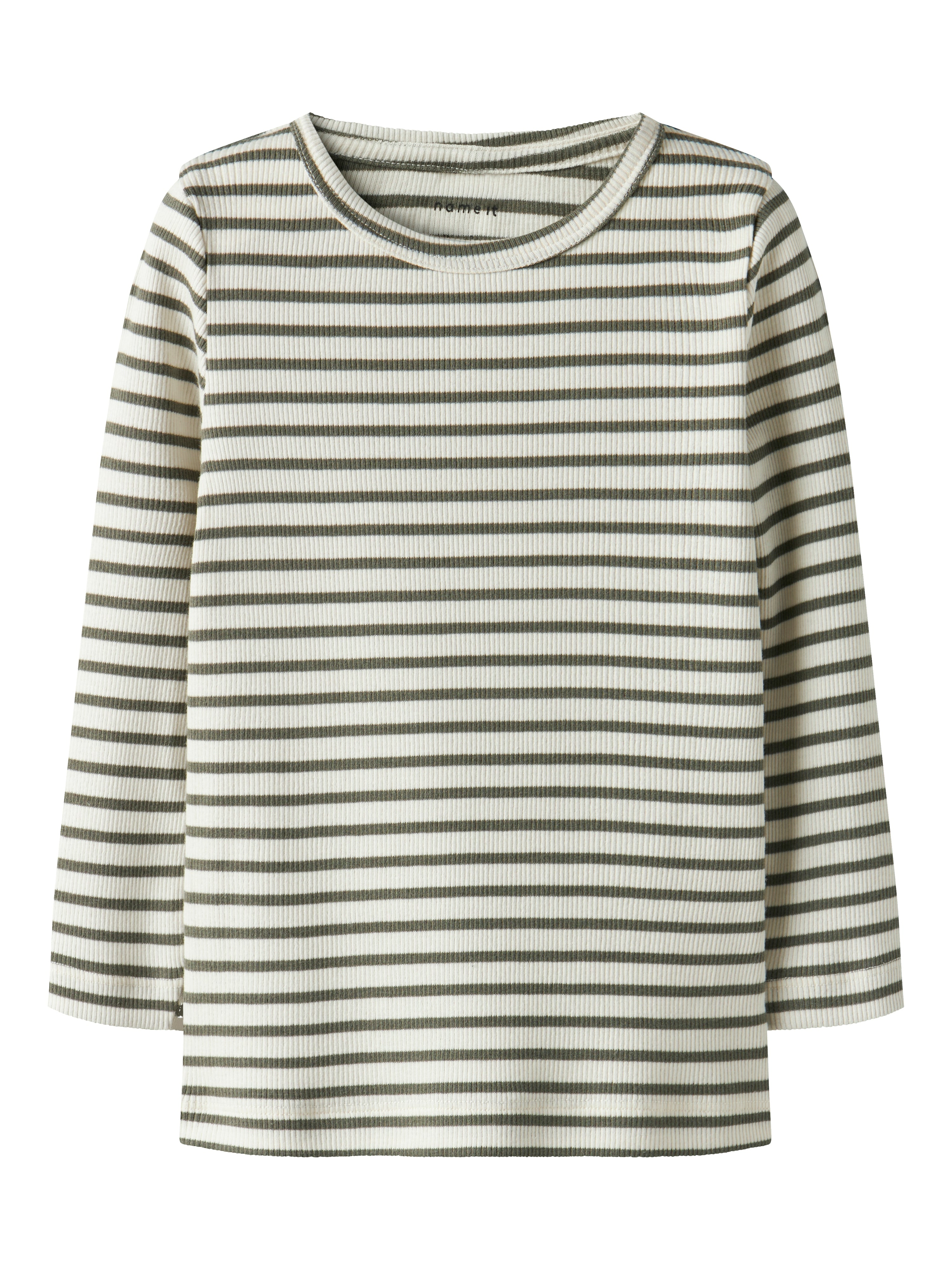 Name It Bani Langærmet Bluse – Støvet Oliven – Tilbud!