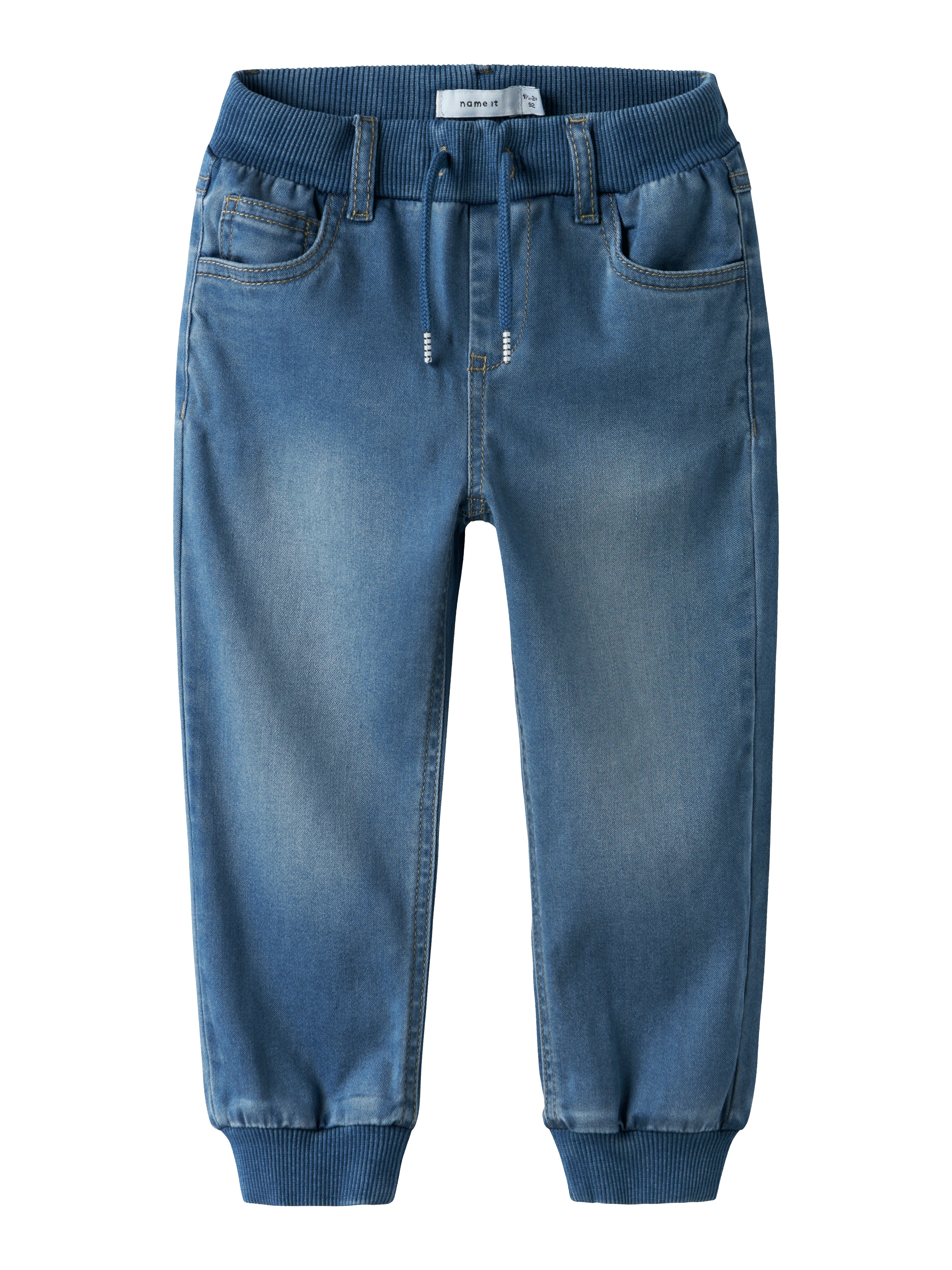 Name It Ben Baggy Rund Jeans - Blå Denim Tilbud!