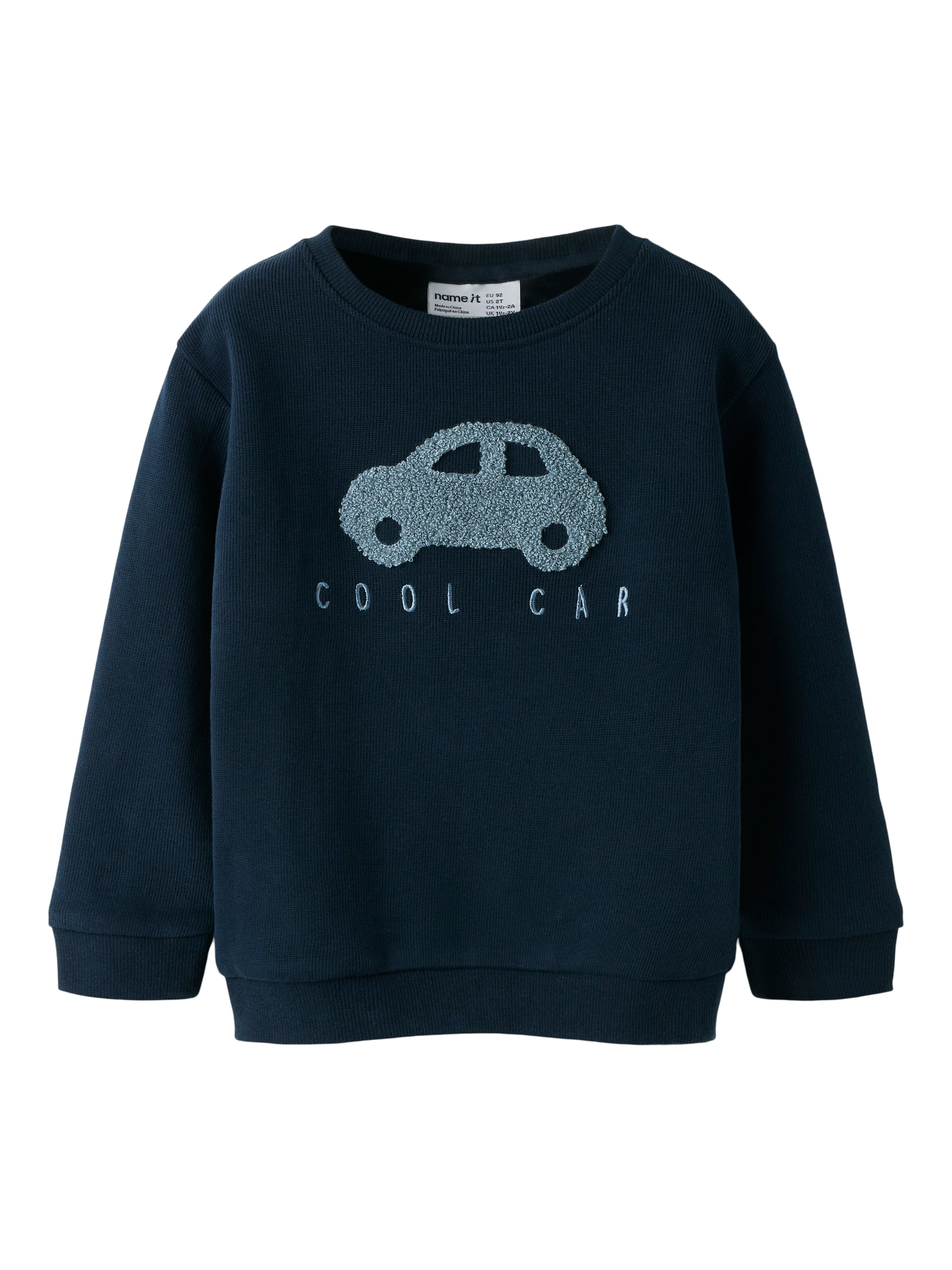 Name It Obear Sweatshirt – Mørk Sapphire – Super Tilbud!