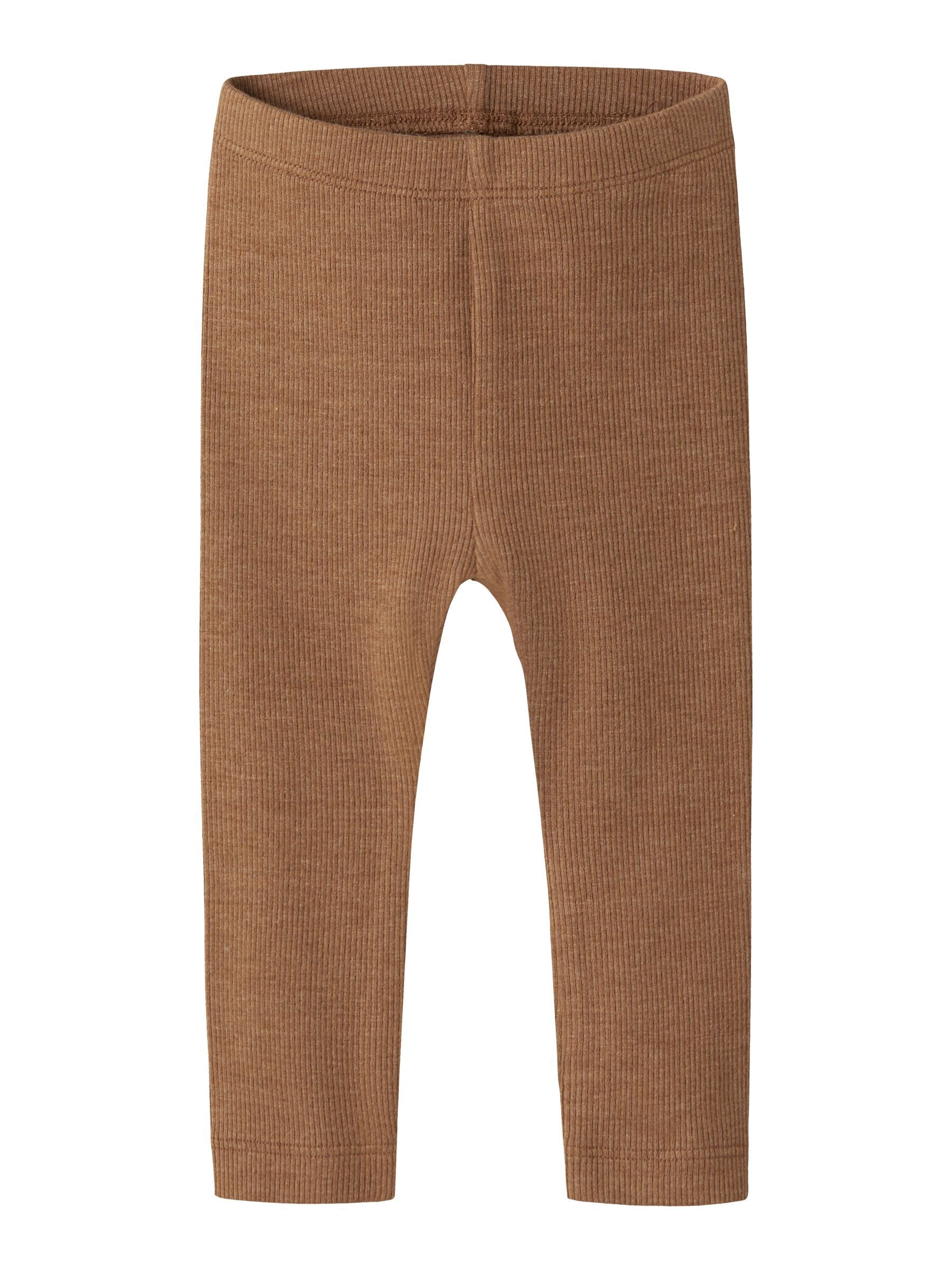 Name It Kab Leggings Noos – Karamel Melange til Børn