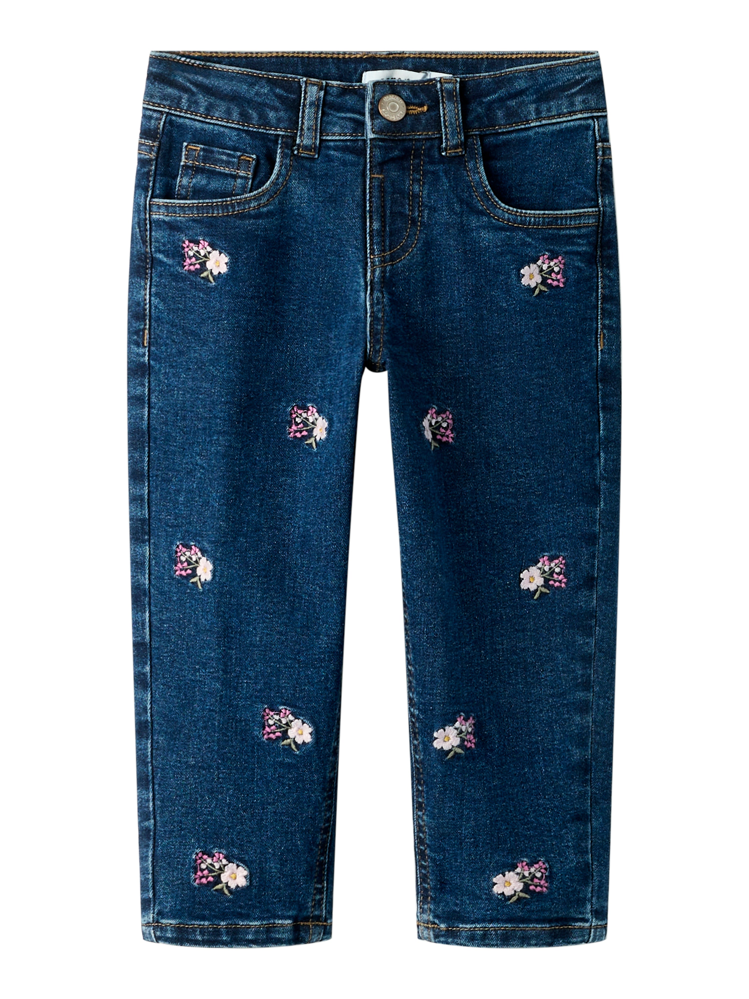 Name It Bella Mom Emb Jeans - Denim Blue -   Cm
