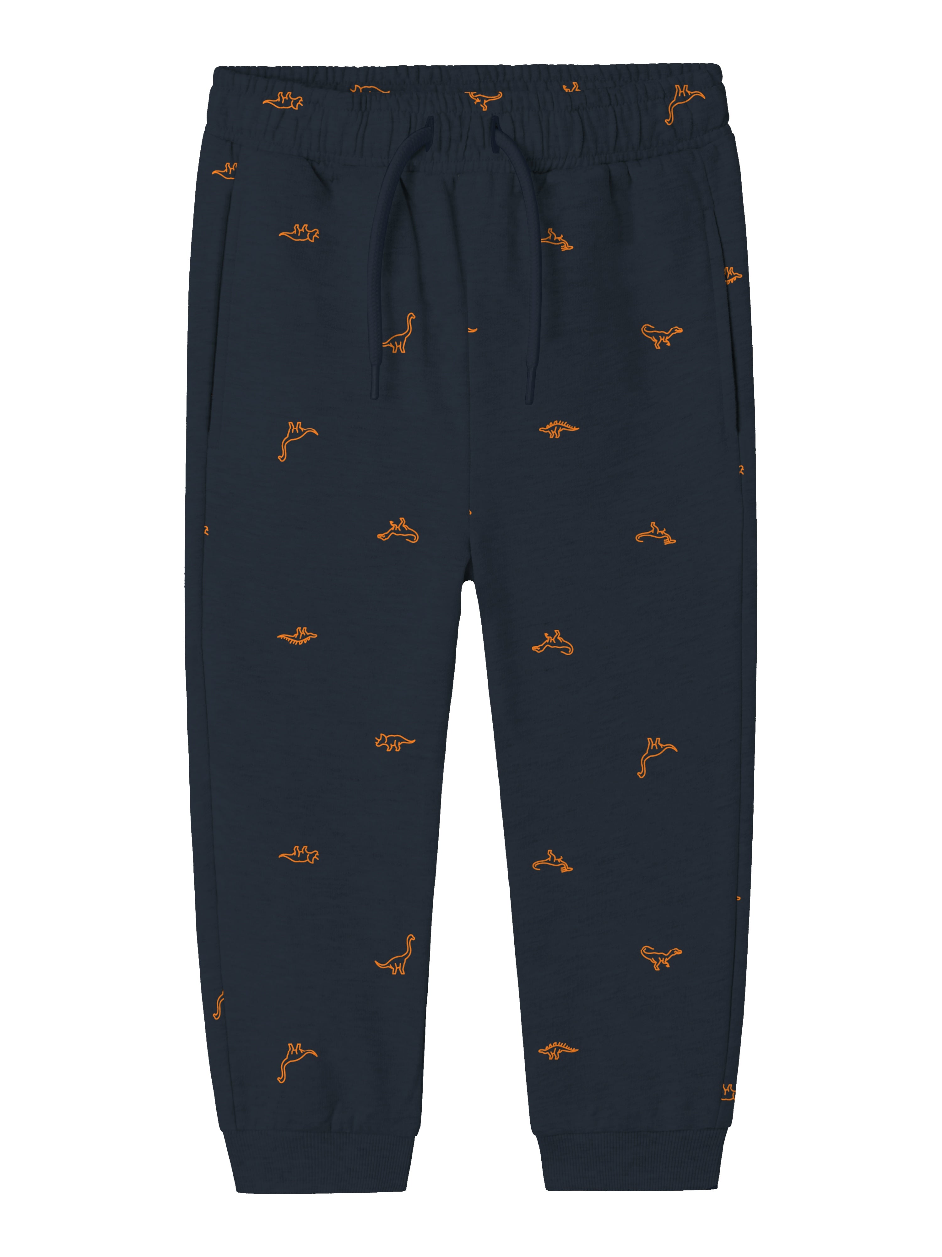 Name It Troy Sweatpants – Mørkeblå med Dinosaurer til Børn