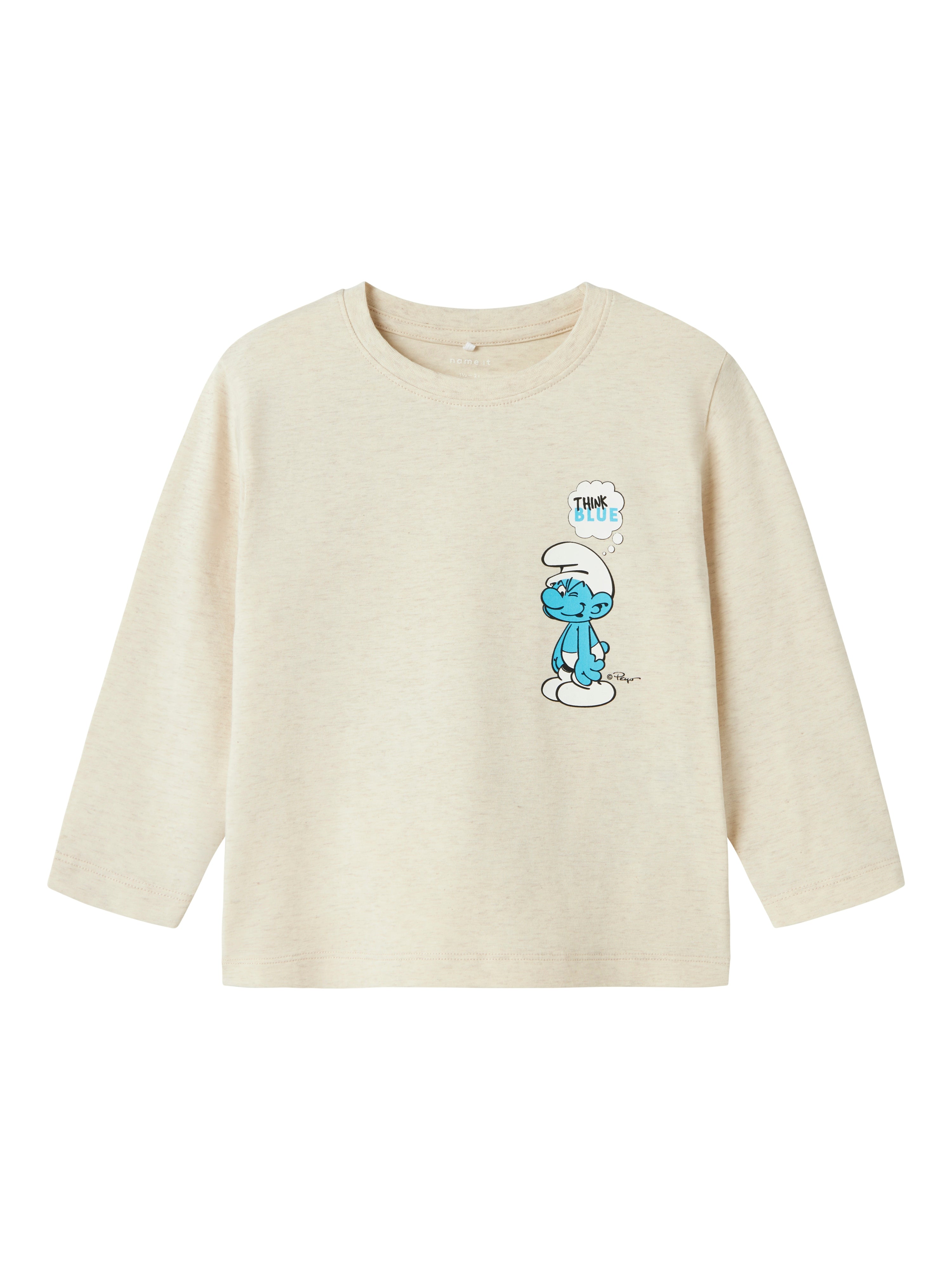 Smølferne Børnebluse – Peyote Melange Must-Have!