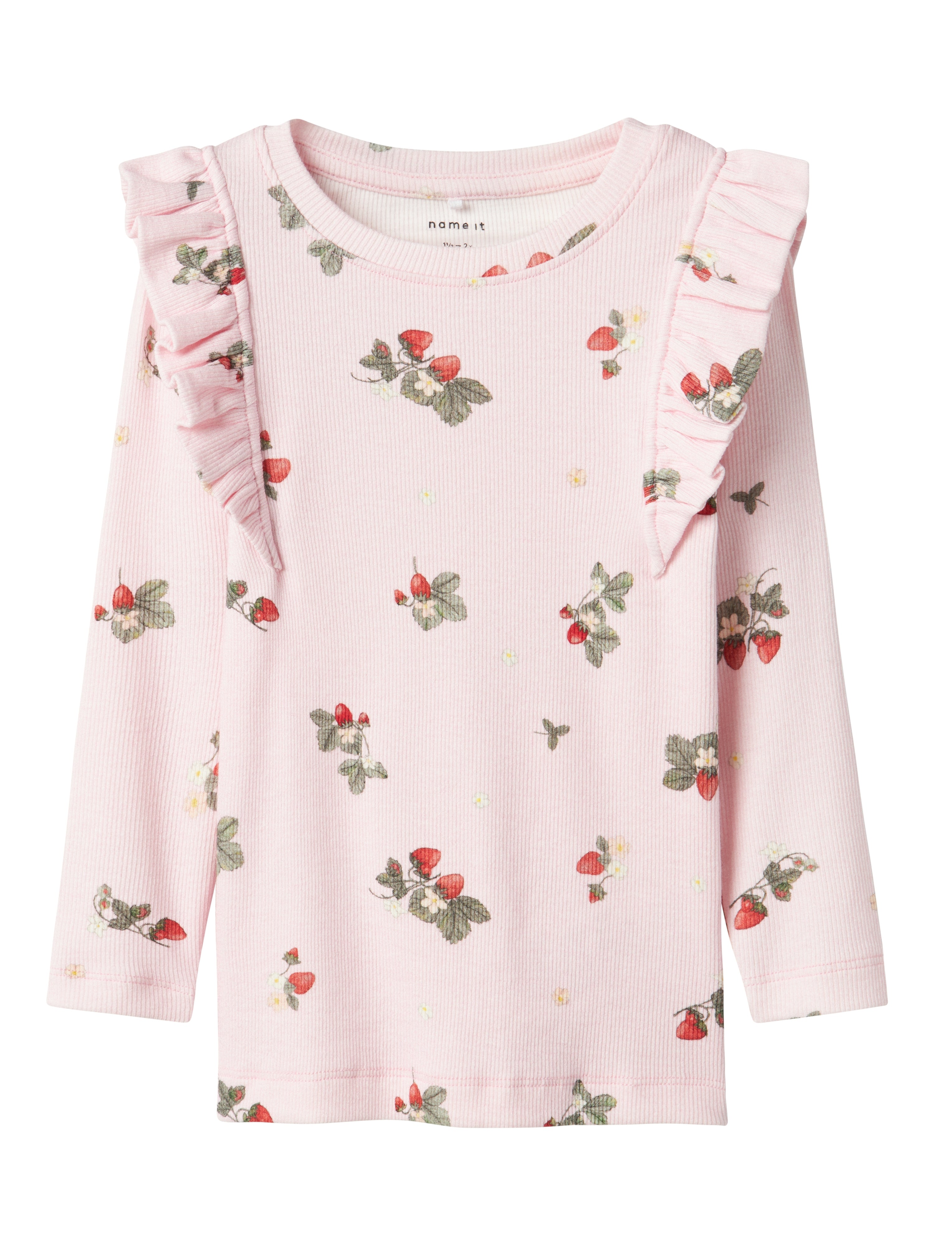 Sød Fryda Ballerina Bluse til Mini Piger - Flæser & Print