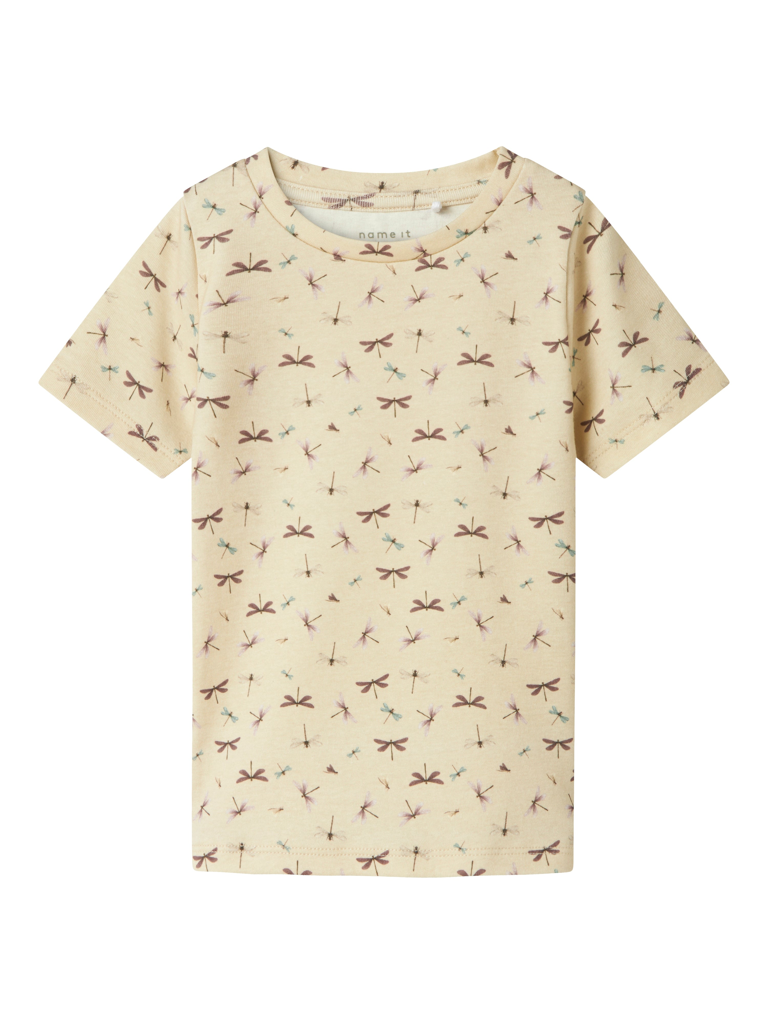 Name It Joyane Top - Blød sommerbluse til børn i sandtone