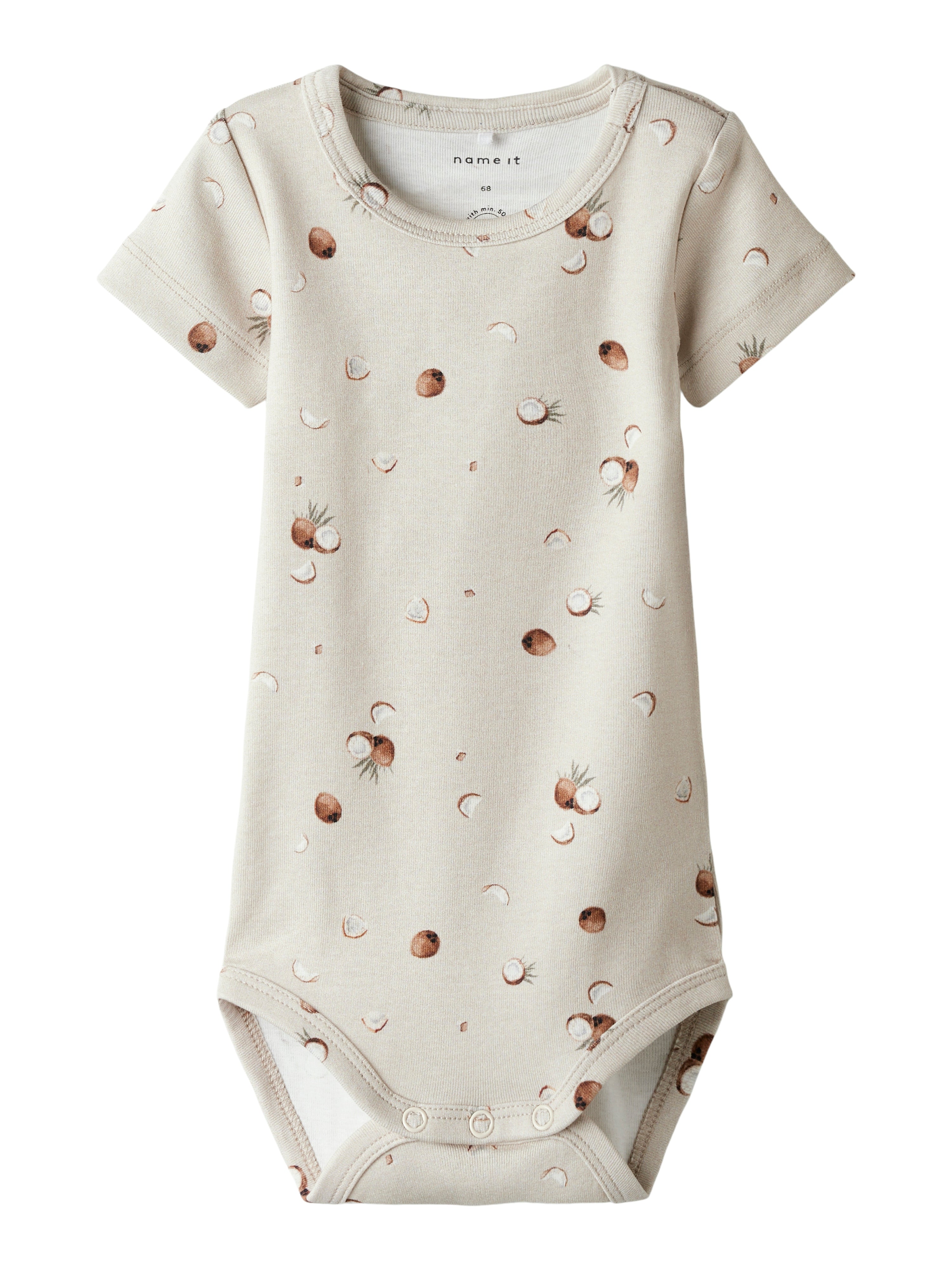 Name It Huxley Body med Kokosnødder – Komfort til Små Børn