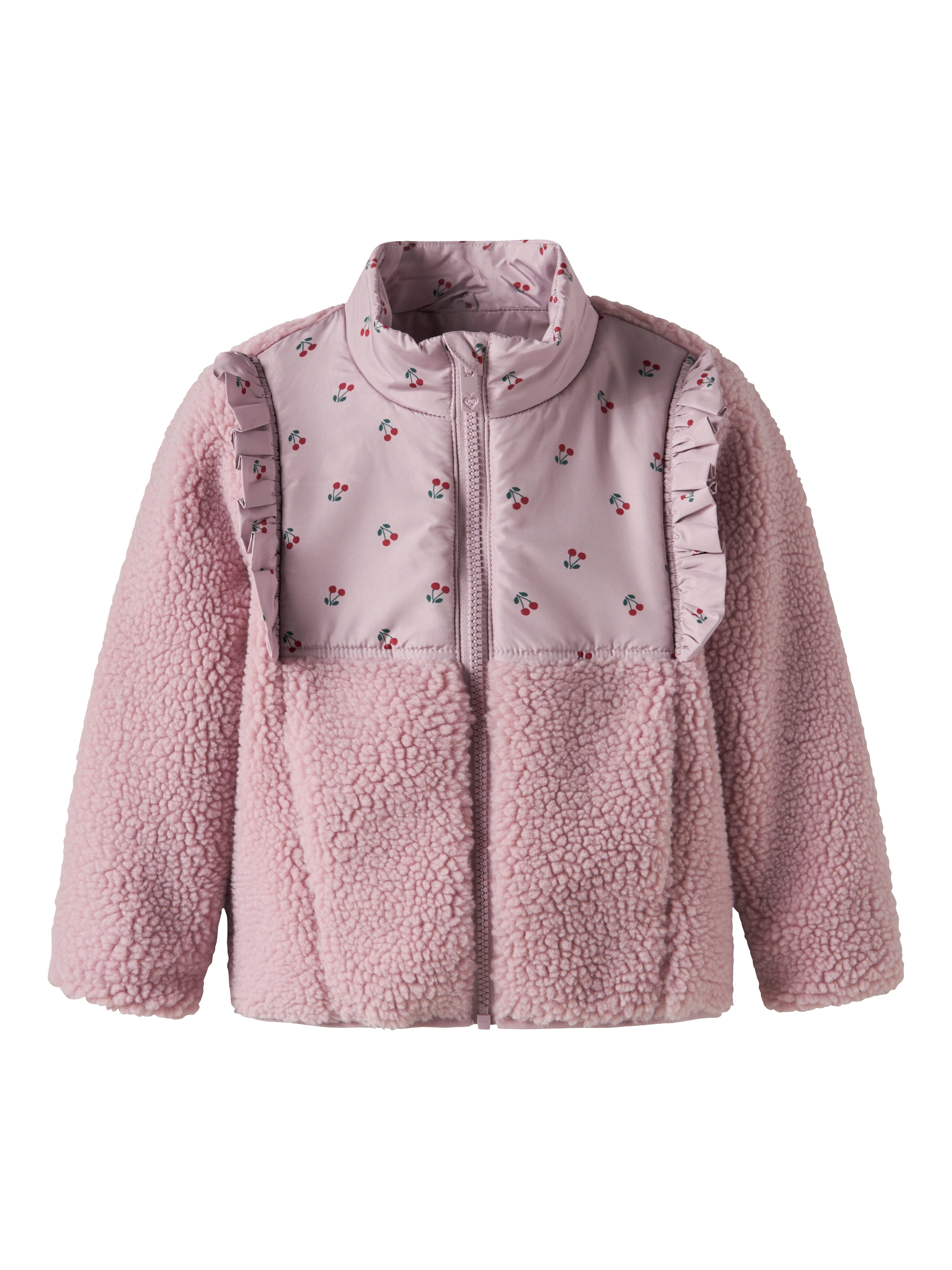 Name It Minna Teddy Jacket - Keepsake Lilac -   Cm