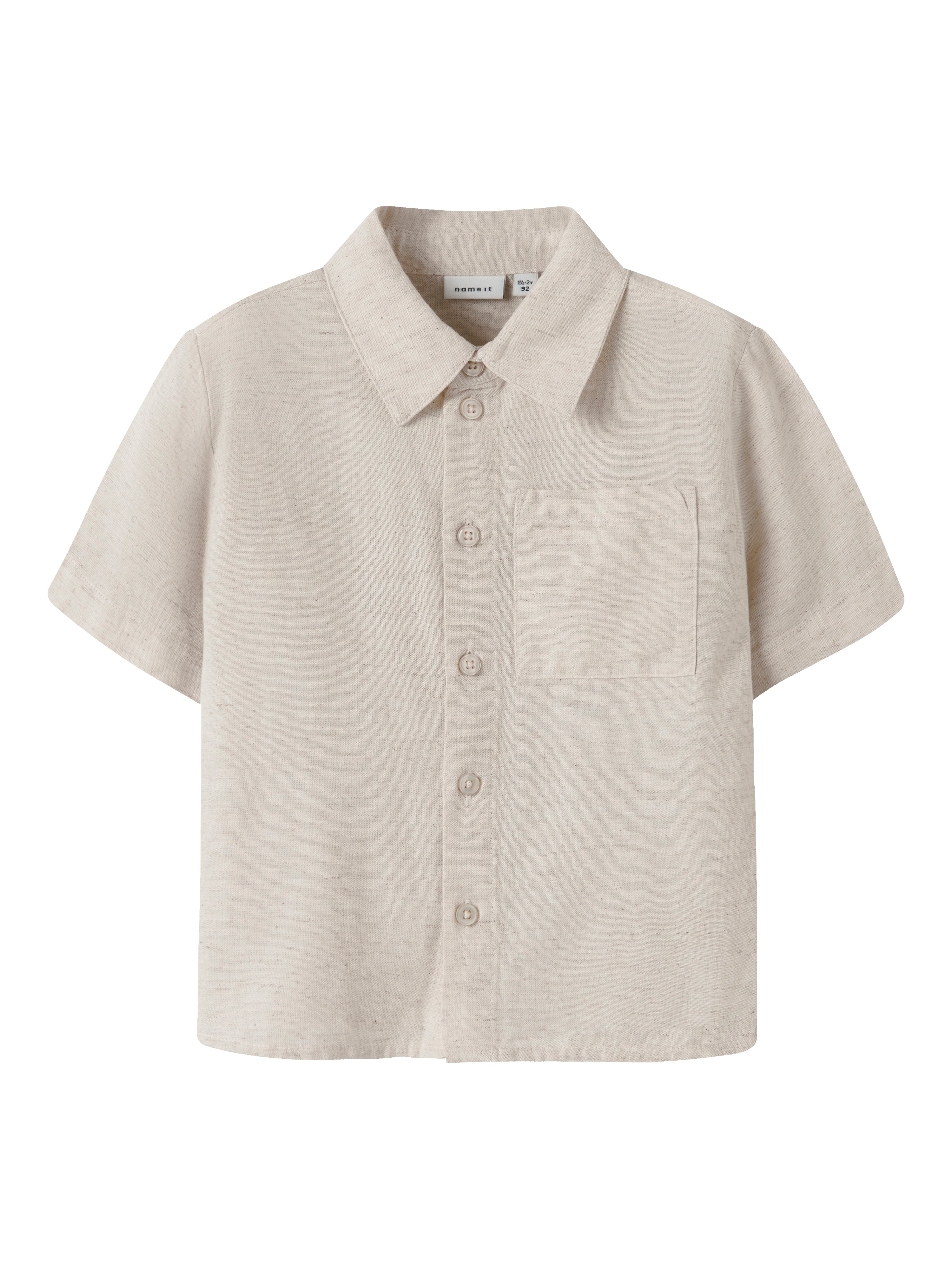 Name It Faher Shirt - Peyote Melange -   Cm
