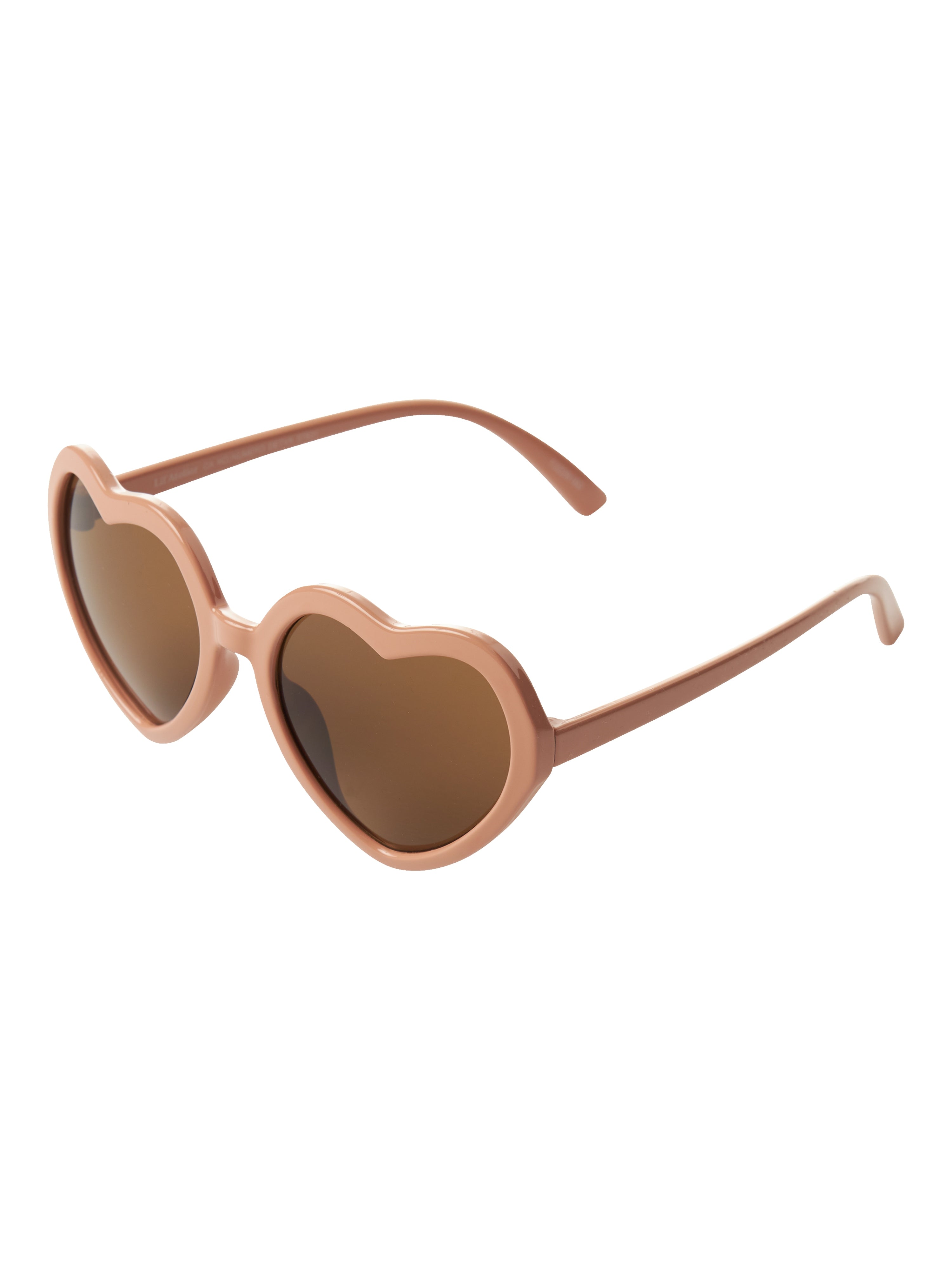 Lil Atelier Floress Hjerteformede Solbriller – Peach Whip