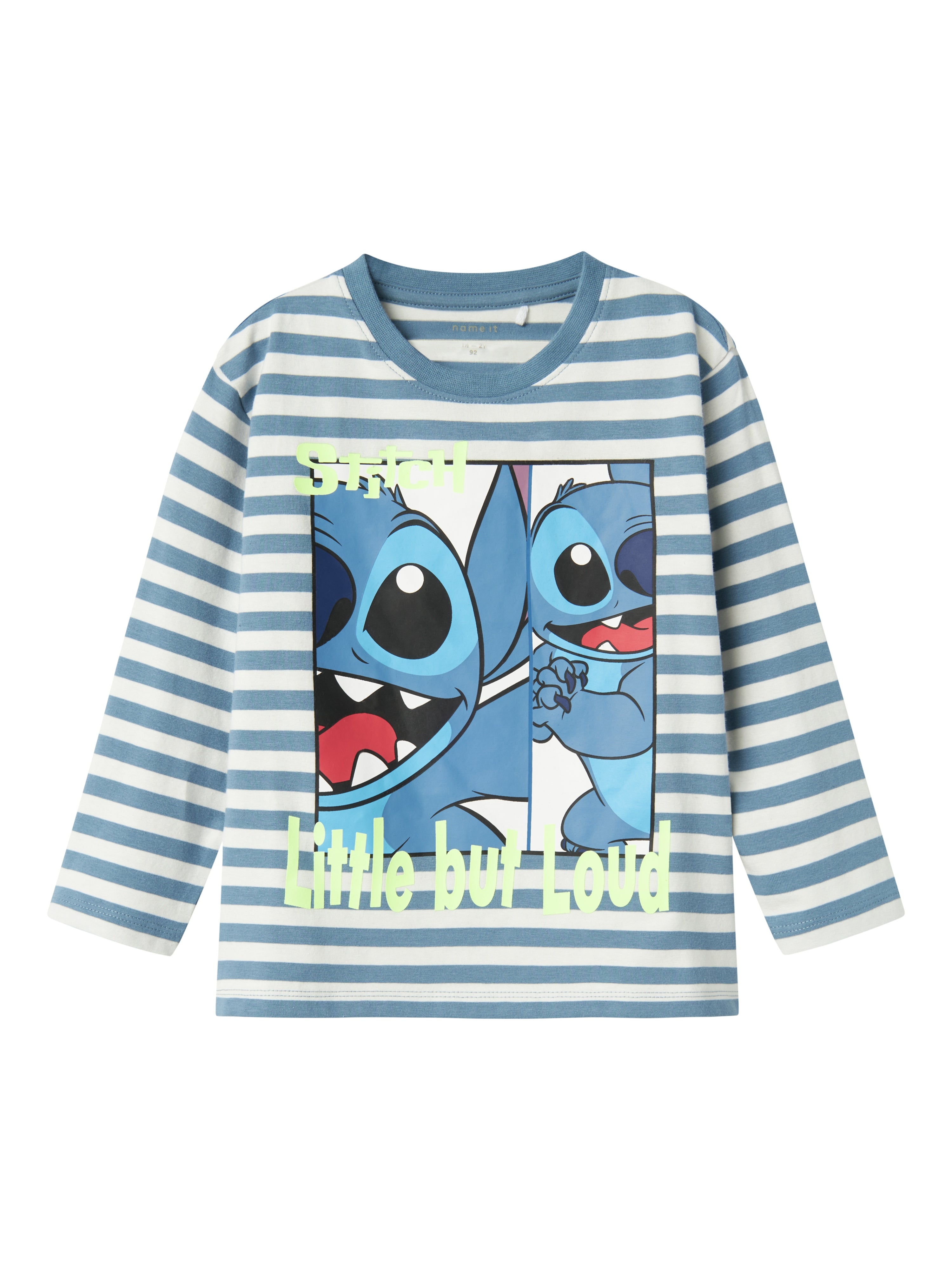 Name It Fabron Stitch Bluse – Sødt Blå Print til Børn
