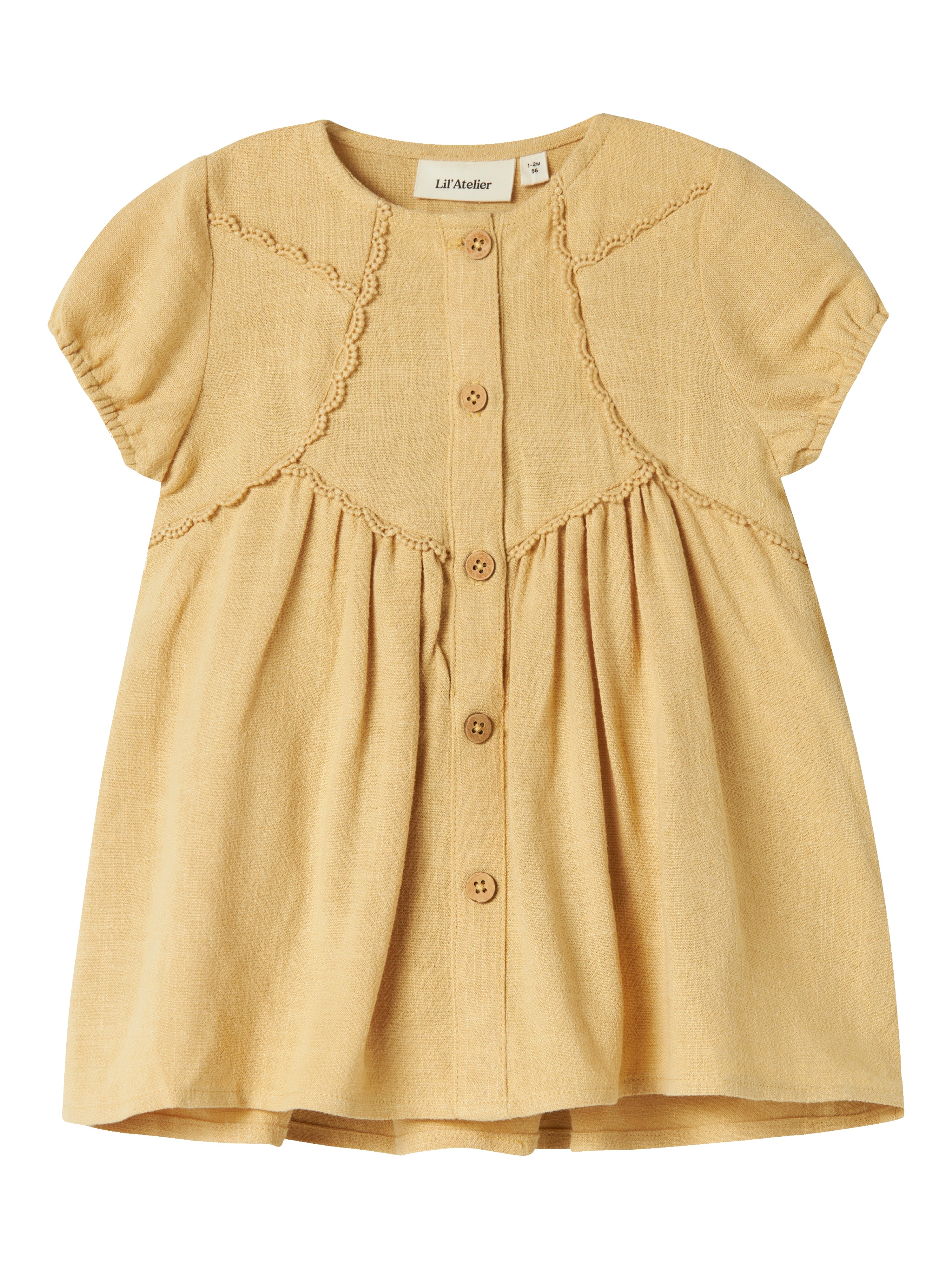 Lil Atelier Damla Kjole – Taos Taupe – Fantastisk Udsalg!