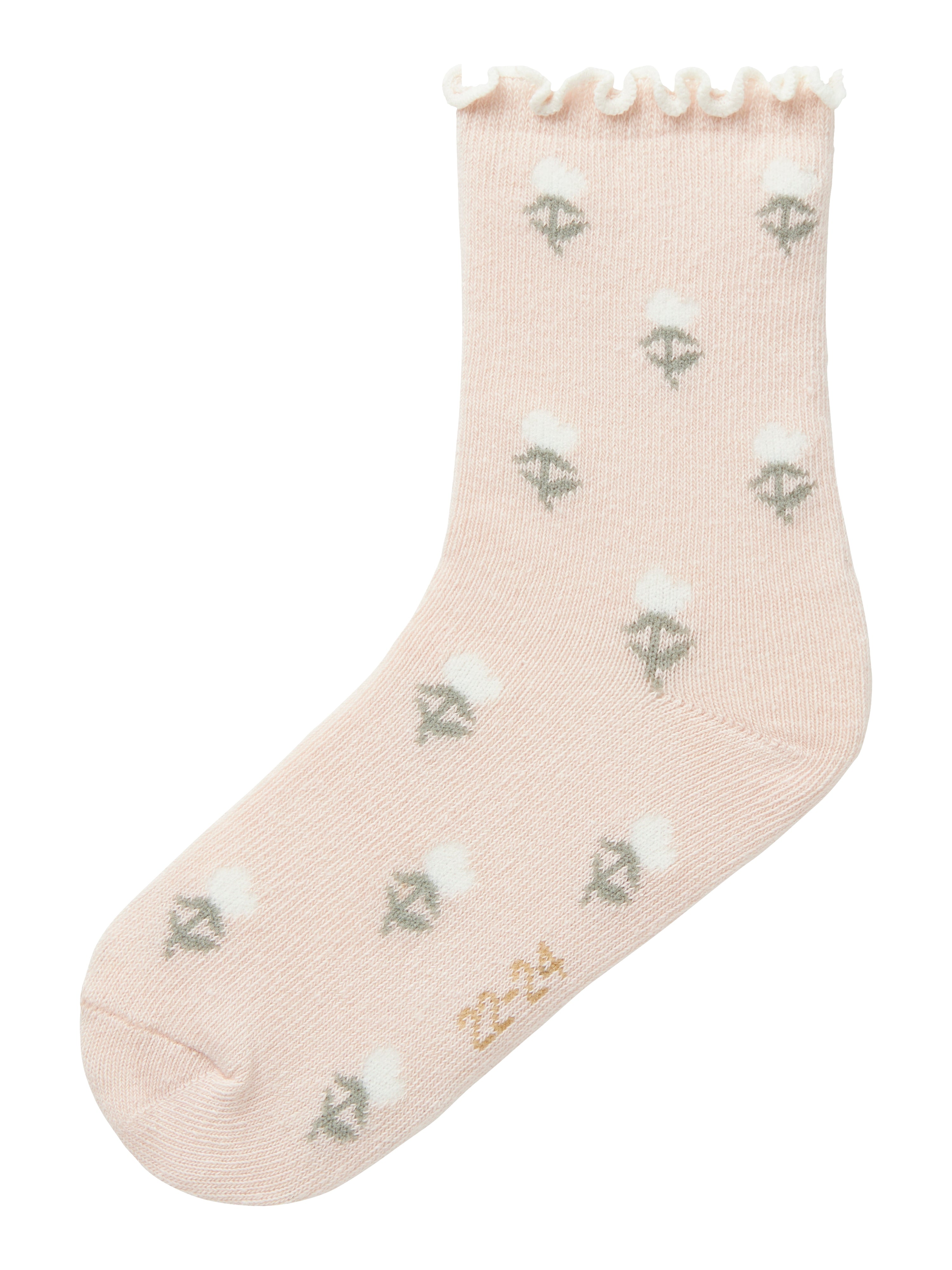 Lil Atelier Darlene Babysokker - Peach Whip - Tilbud!
