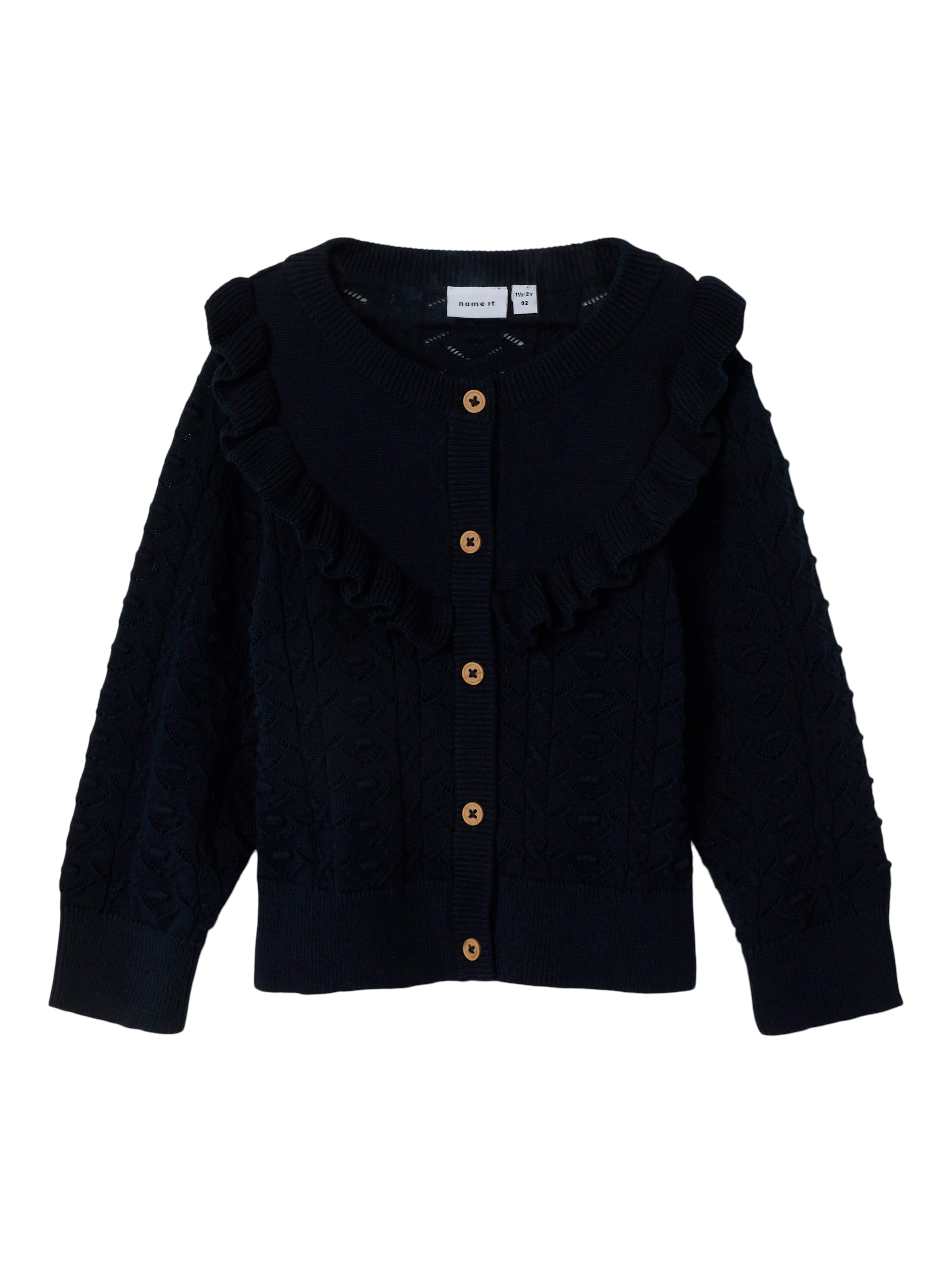 Name It Ptosol Strik Cardigan – Mørk Sapphir Tilbud!