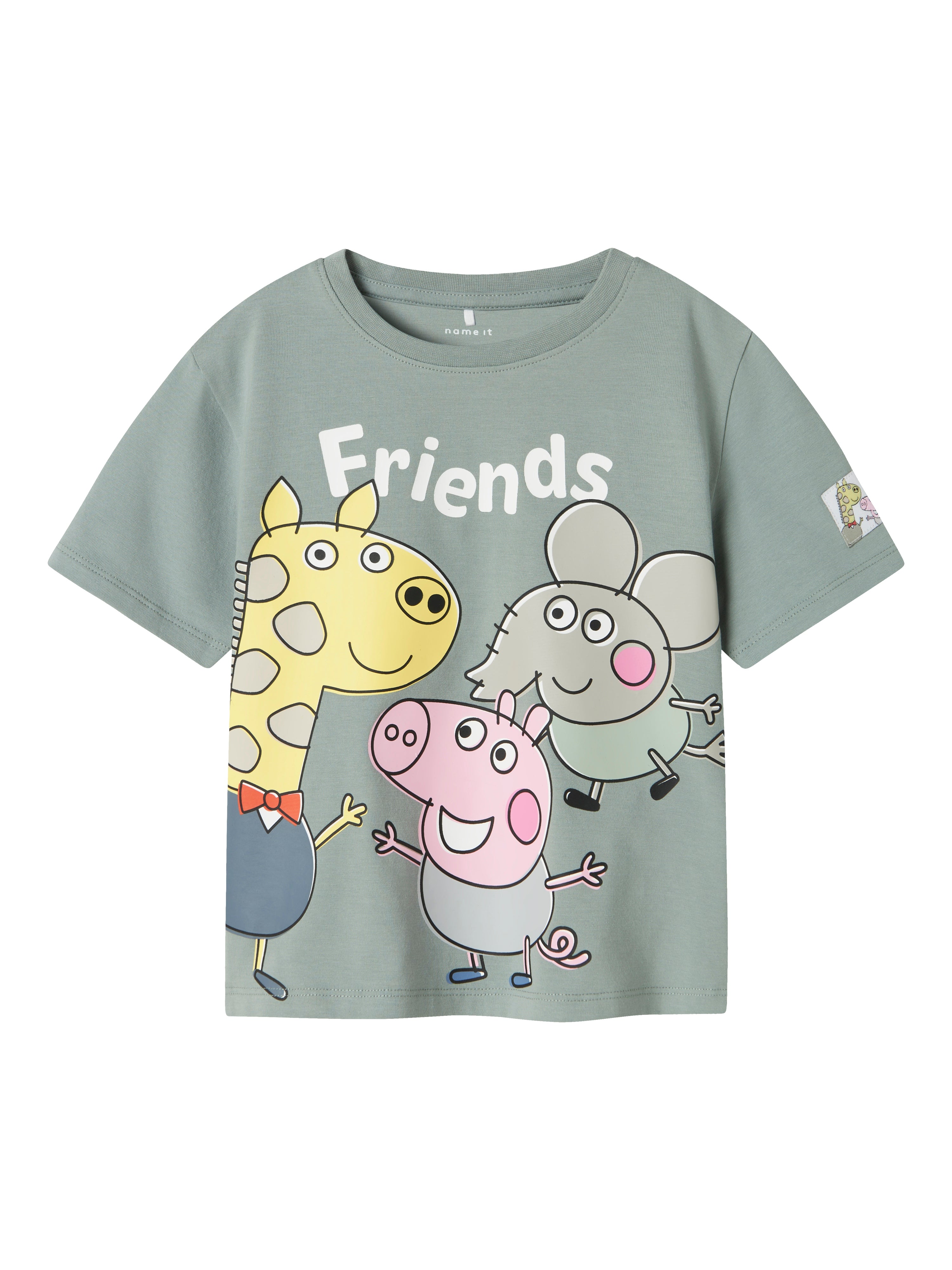 Name It Arle Gurli Gris T-shirt – Slate Gray – Udsalg!