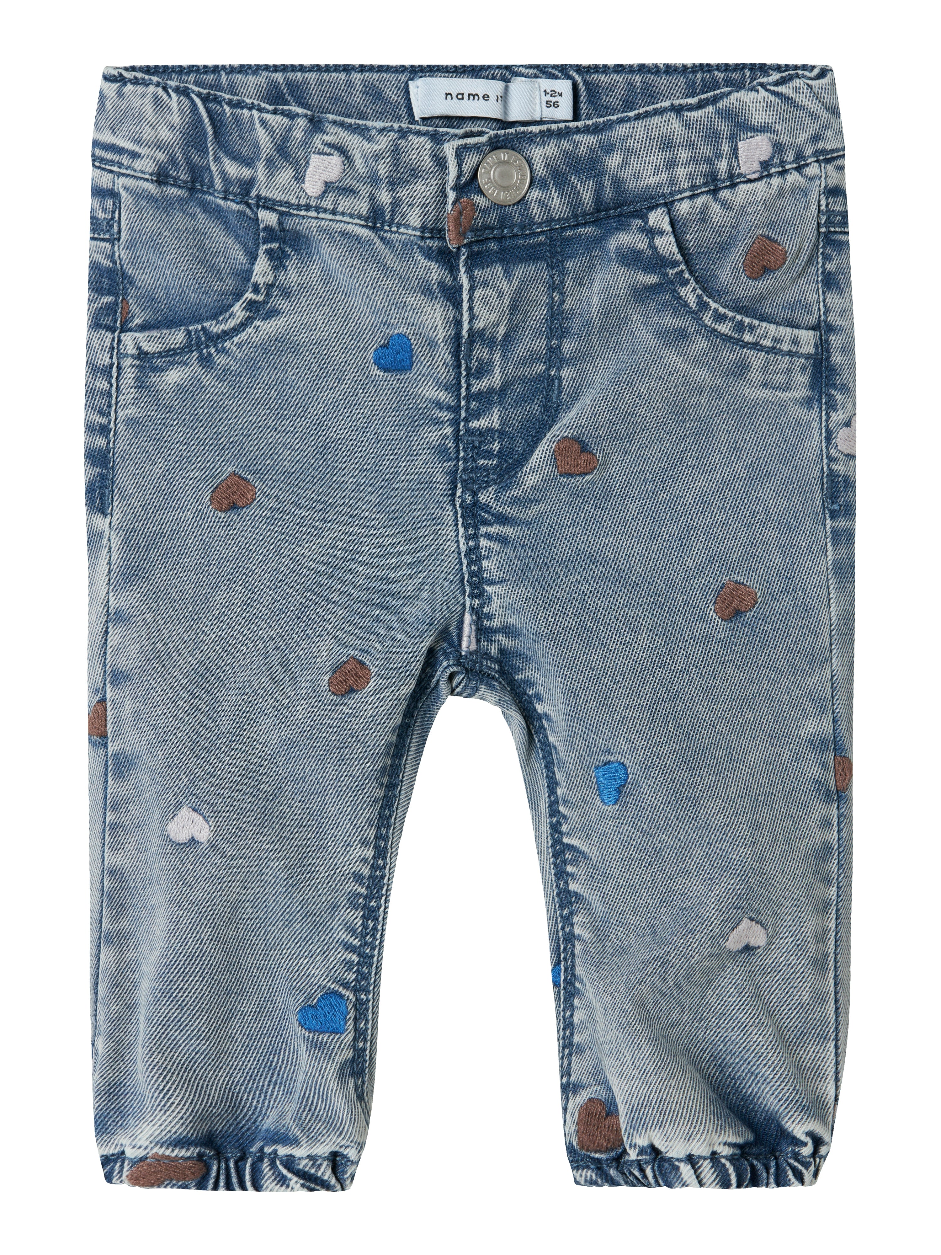 Name It Rose Formede Jeans – Lys Blå Denim til Børn