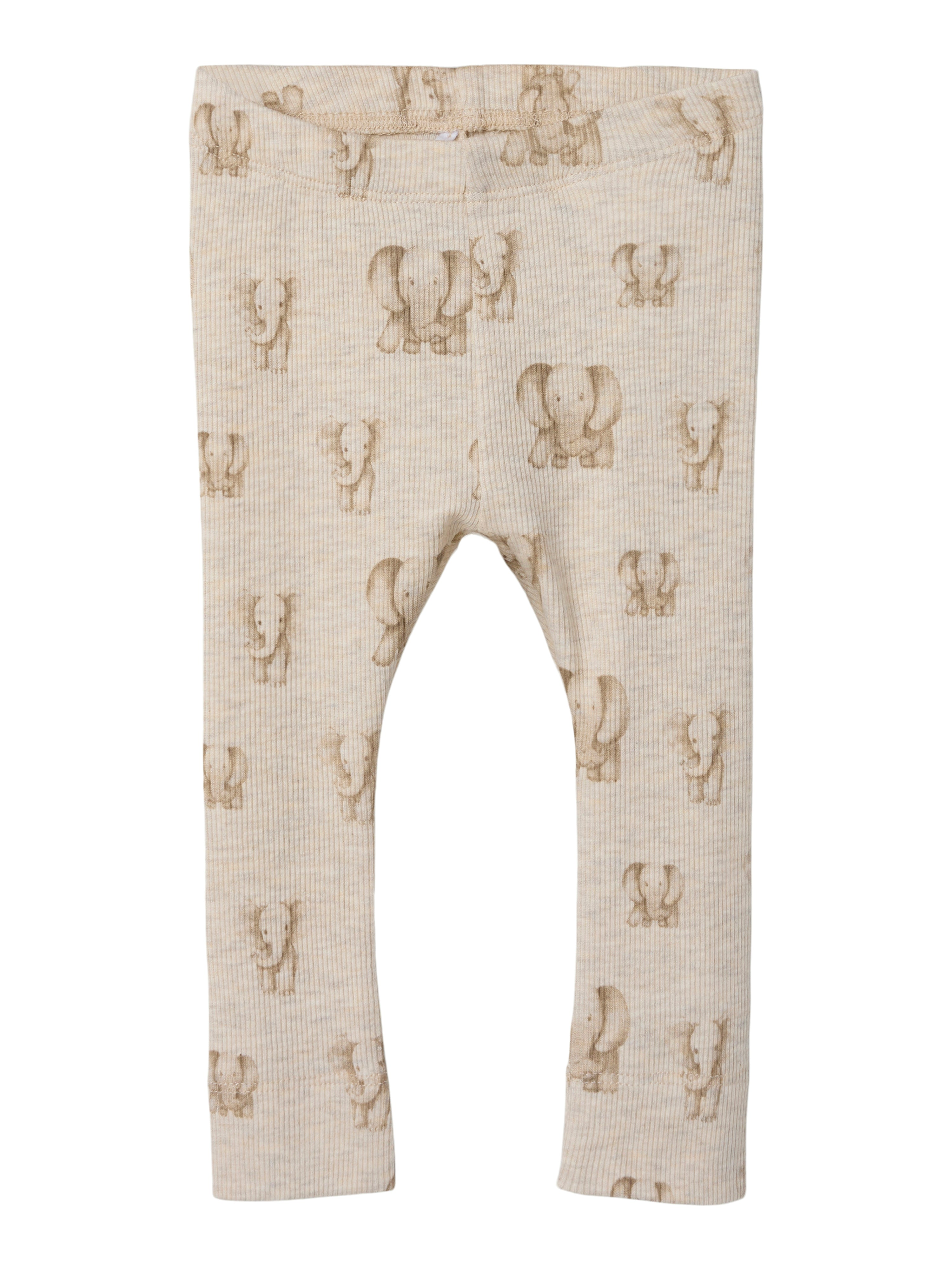 Elefantprint Leggings til Damer – Must-Have i Peyote Melange