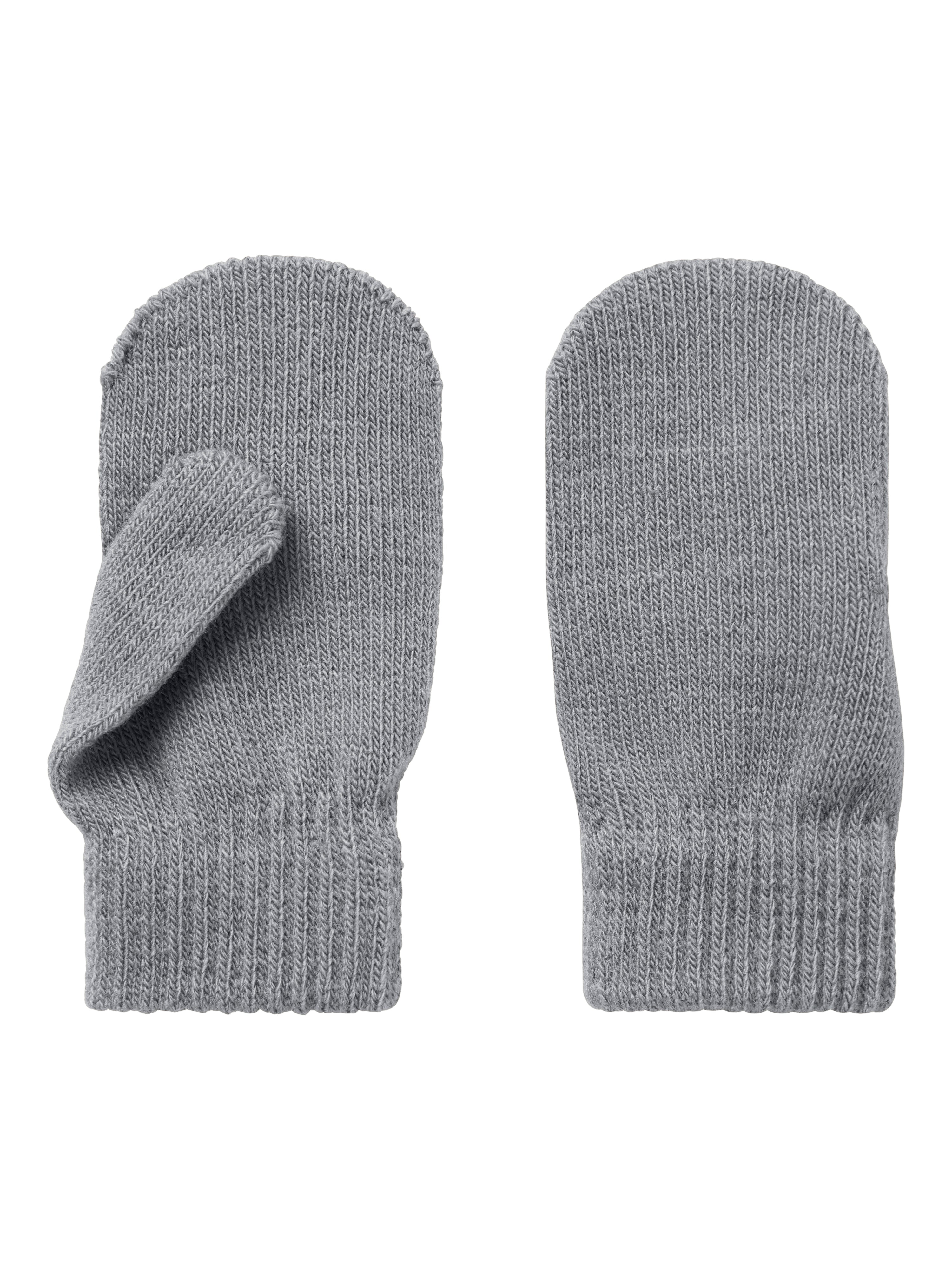 Name It Magic Strikkede Luffer – Grå Melange – Vintermust-have