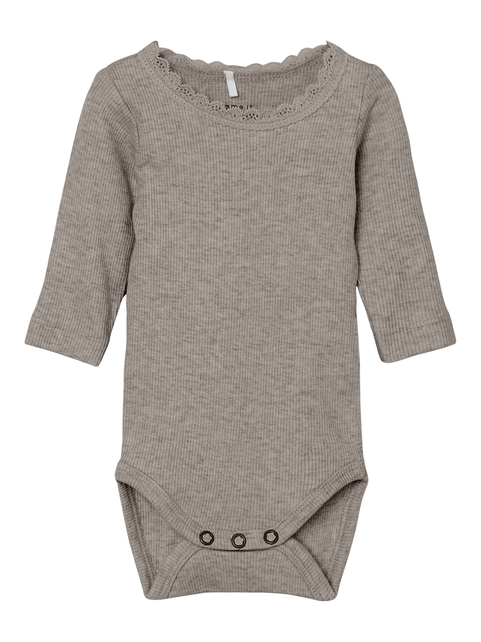 Name It Blød Babybody - Satellite Melange - Komfortabel Stil